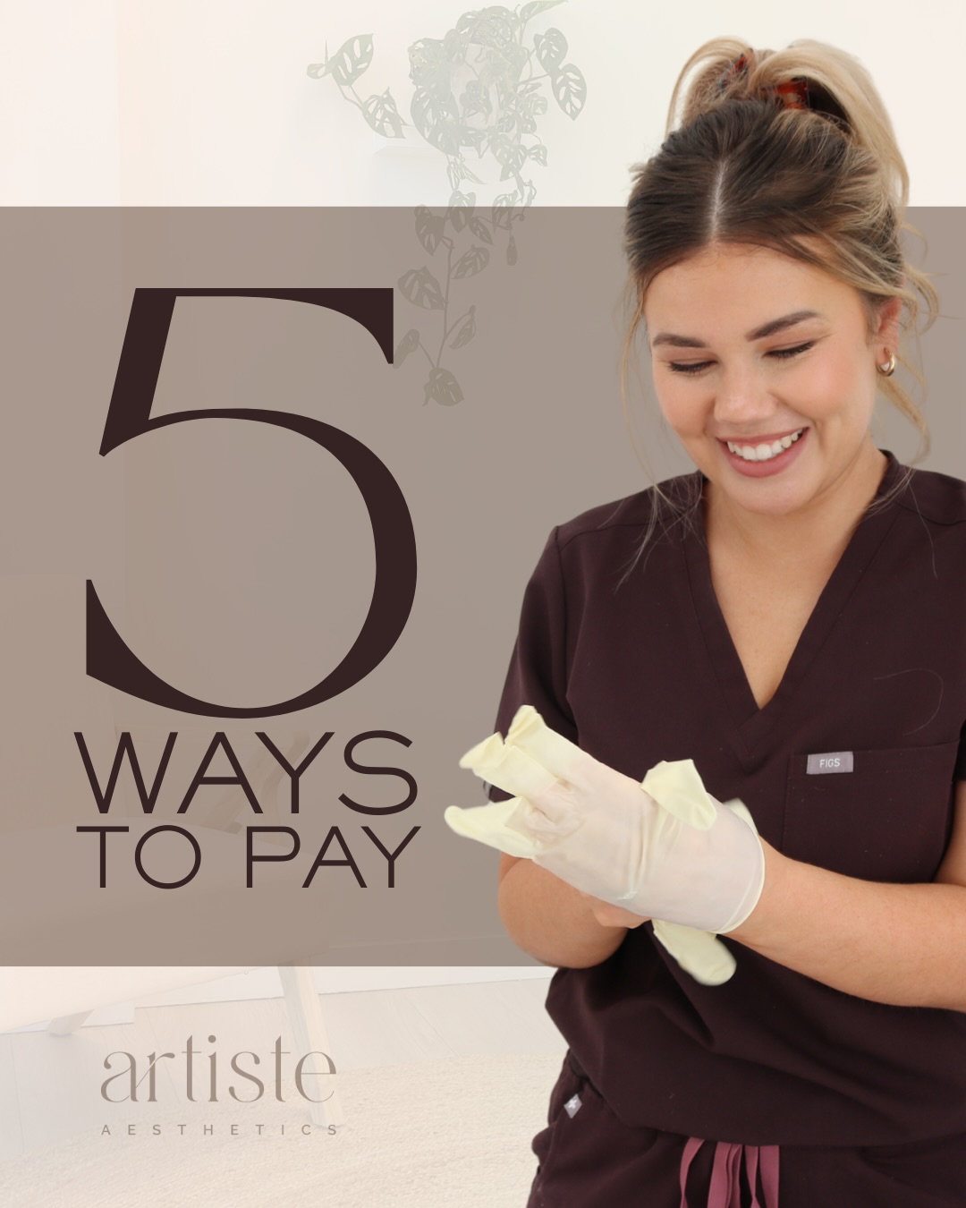 We have multiple payment options at @artiste.aesthetics
Methods include:
- Card
- Cash
- Membership
- Afterpay
- Vouchers (that’s a true story 🤭)
See you soon 🫶🏼