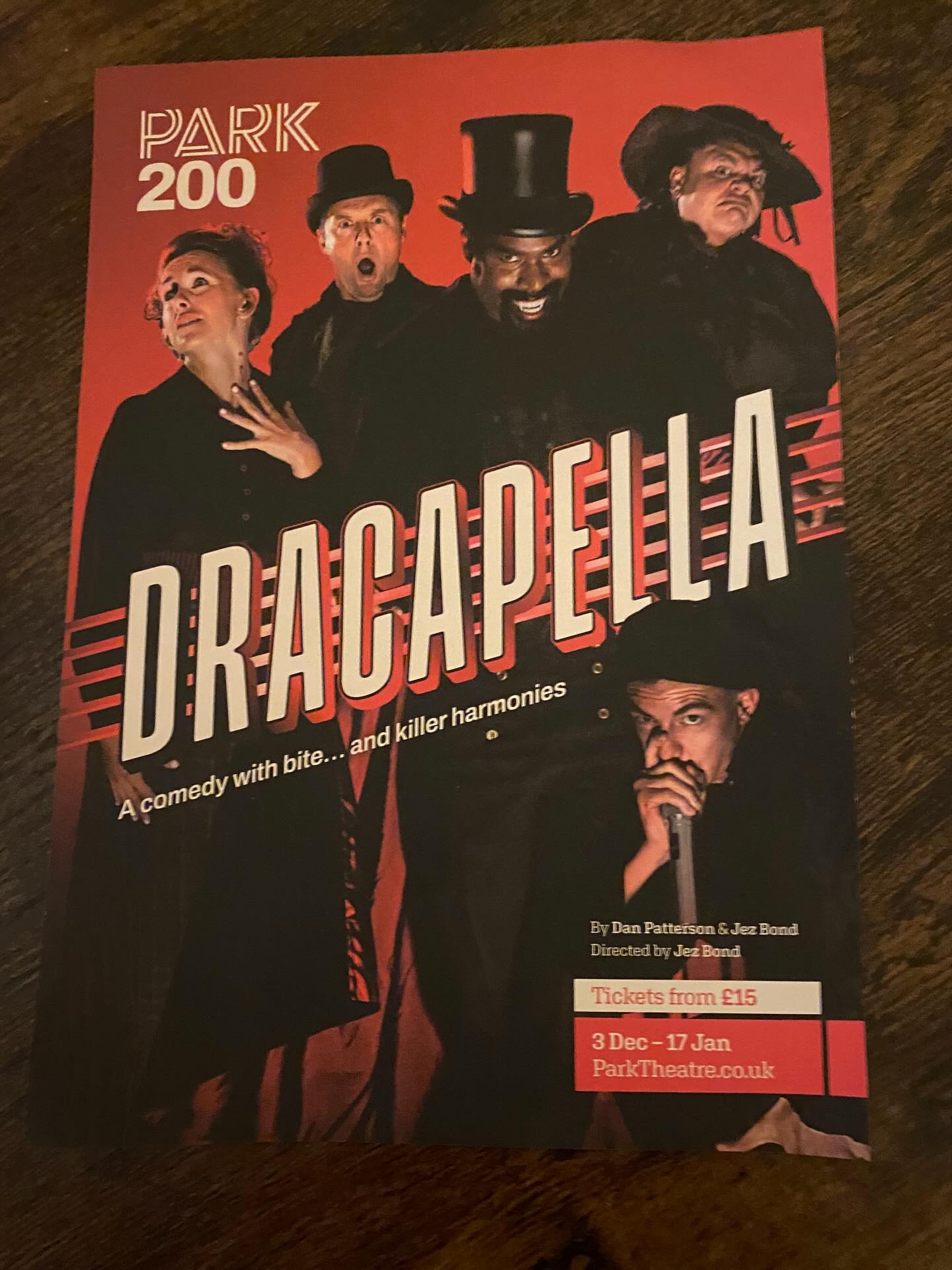 Batshit. Crazy. 🦇 🦇 🦇 🦇 🦇
@parktheatrelondon