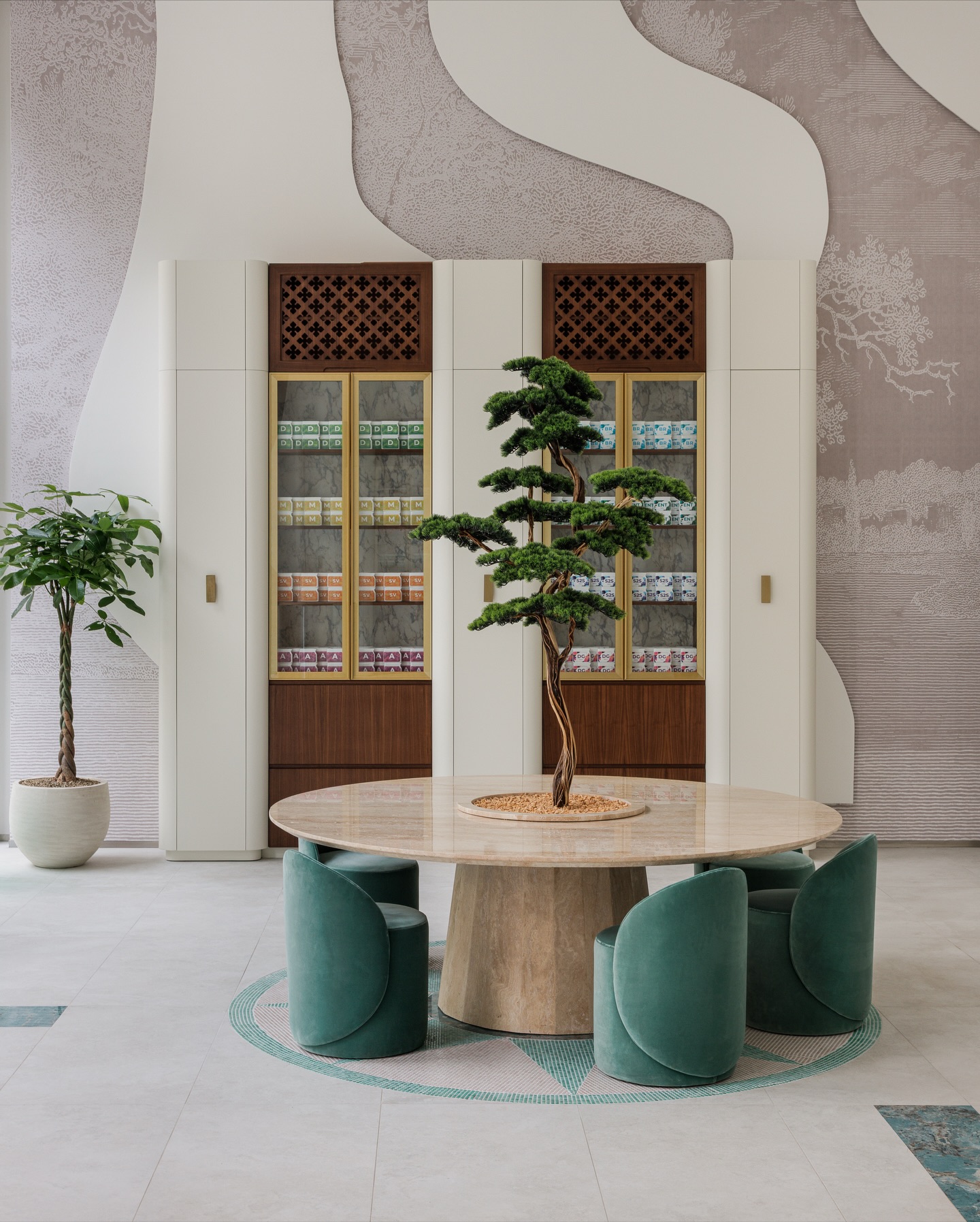 We are pleased to present our latest high-end interior design project — the new Project V boutique in Vienna. Project V is a next-generation wellness & beauty brand, pioneering innovative, plant-based nutritional supplements at the highest level of biotechnology and production standards. Having their products now officially represented in Austria — and specifically in Vienna — marks an important milestone, and we are honored to contribute to this expansion.
We are also delighted to share that a new boutique in another country is already in development and will be unveiled soon. Stay tuned 🙌🏻
This exceptional boutique has been conceived as a refined contemporary space, where every detail reflects the brand’s philosophy. The spatial layout guides visitors intuitively, highlighting signature product zones while maintaining an open, inviting and immersive atmosphere.
Natural materials, tactile textures and a nature-inspired palette are paired with bespoke furniture and tailor-made sculptural organic elements — resulting in a sophisticated, elevated and emotionally coherent environment that delivers a truly memorable visitor experience.
We warmly invite you to visit @projectv.vienna and experience this space in person.
📸 photography by @maxvdn
www.sfdesigninteriors.com
📩 office@sfdesign.at
📍 Bösendorferstrasse 4, Vienna