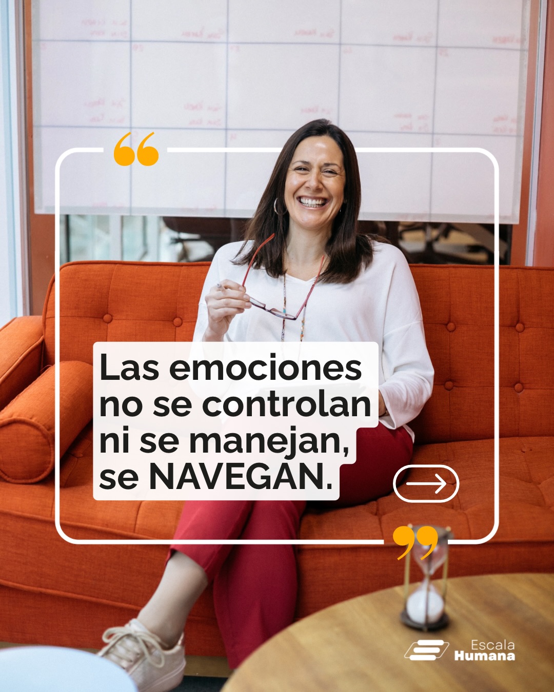 ¿Sabías qué tenemos nuestro propio modelo de Gestión Emocional?
💭 Después de años acompañando personas, líderes y equipos, hemos visto cómo las emociones influyen directamente en la coordinación, las decisiones, los vínculos y el desempeño.
Hoy existe una tendencia a intentar “manejar” nuestras emociones, y al hacerlo nos perdemos algo esencial: el poder que trae cada emoción y la posibilidad de diseñar acciones a partir de ella, lo que nos hace más efectivos.
🧩 A partir de esta experiencia, años de coaching, conversaciones y trabajo con personas y organizaciones, nuestra socia Erika Salazar creó el modelo de Gestión Emocional NAVEGA®️, porque las emociones no se controlan ni se manejan: se NAVEGAN.
NAVEGA®️ es una forma concreta de relacionarte con tus emociones y con las de los demás, para transformar conversaciones, decisiones y dinámicas de equipo de manera más consciente y efectiva.
🎯 Aplicamos este modelo en sesiones de liderazgo, procesos de equipos, coaching ejecutivo y en nuestros programas de formación.
Gestionar emociones no es un lujo: es una competencia profesional, y una habilidad clave para liderar el futuro!! 🚀
#GestionEmocional #Liderazgo #CoachingOrganizacional #Consultoria #HabilidadesDeFuturo