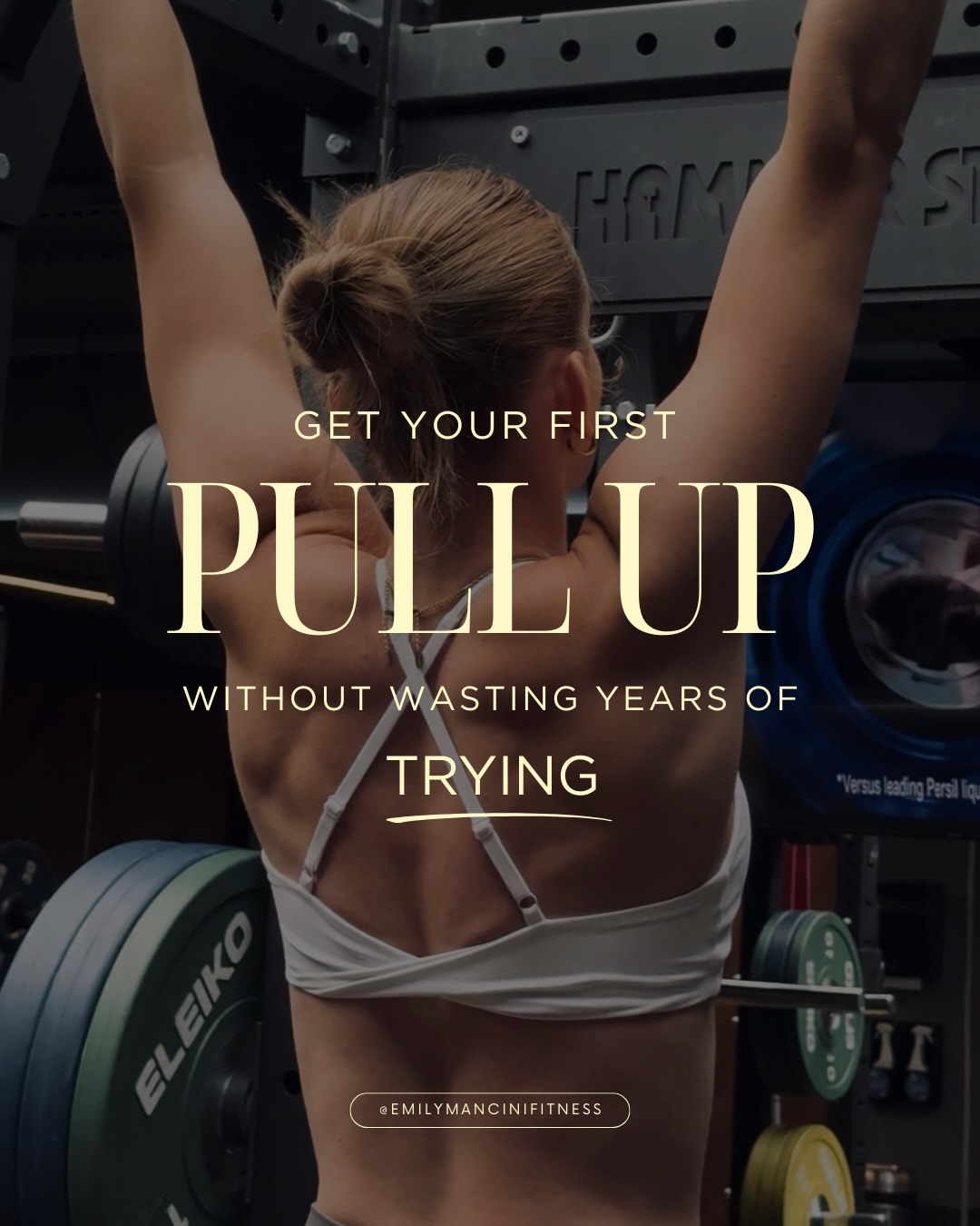 Get your first pull up without wasting years of trying…
Like I did 😭 INSTEAD…..
1. Understand your current starting point and work from there, never compare your journey as we all have different starting points ✅
2. Training until failure…not until you feel like you can’t do any more reps ✅
3. Lat pull downs & the pull up machine are the best machines you can use to progress towards your first pull up ✅
4. If you lack mobility in your shoulders, pull ups will be a struggle, it’s important to work on improving this ROM ✅
5. Stop wasting any more time doing the wrong things and go to my website in my bio or message me “EMc2” and fast track your progress and get your first pull up for £1 a day ✅
#calisthenics #calisthenicsgirls #pullups #femalecalisthenics #calisthenicscoaching