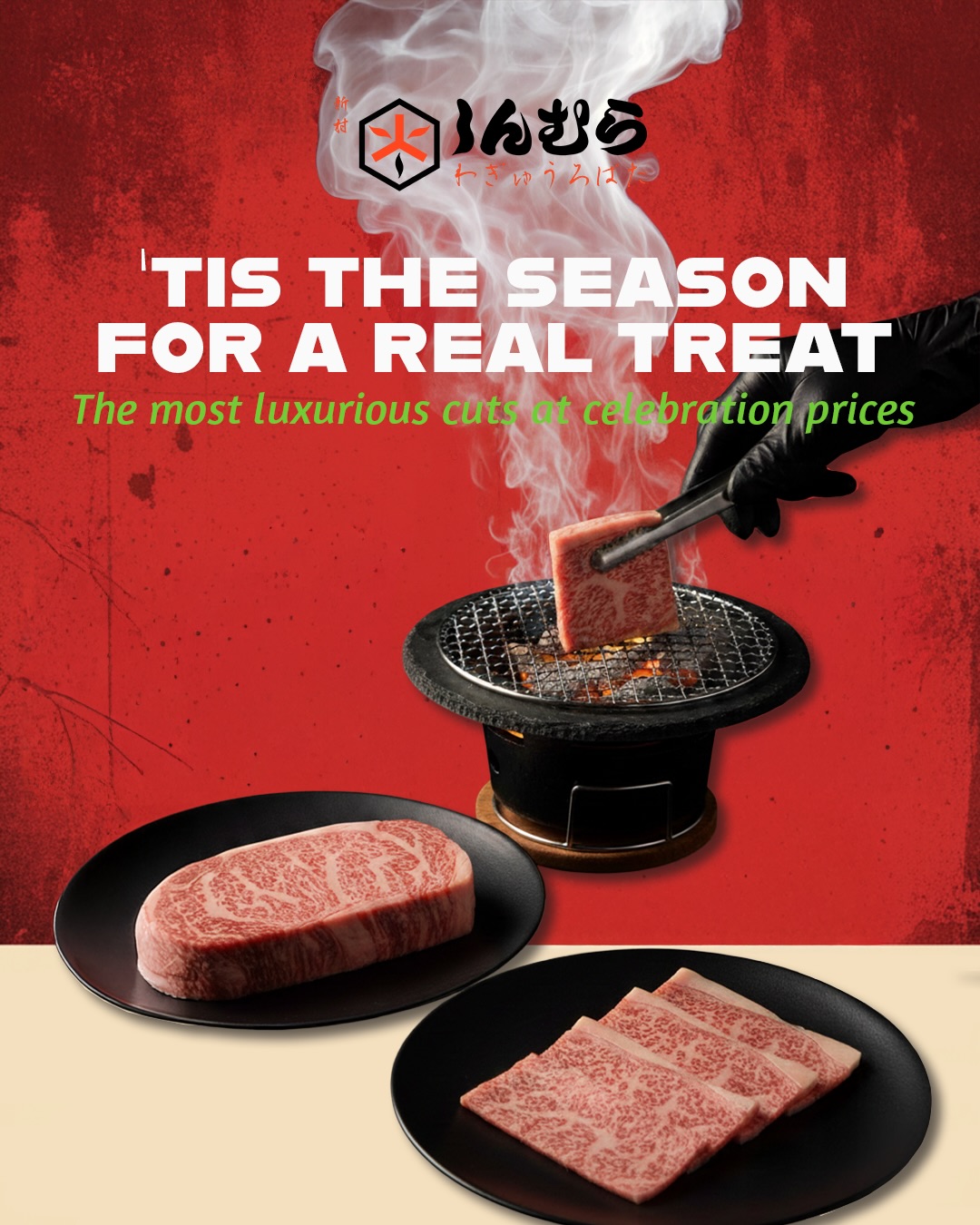 🥩 Team Steak or Team Slice?
Real ones know the holy trinity of beef: rib • loin • rump
These cuts normally cost a bomb but it’s December, so we’re letting you end the year on a HIGH.
🎉 Festive Promo:
- Up to 26% OFF
🔥 200g Steaks — RM288
🔥 100g Yakiniku Cuts — RM188
Treat yourself. You’ve earned it. 🥂