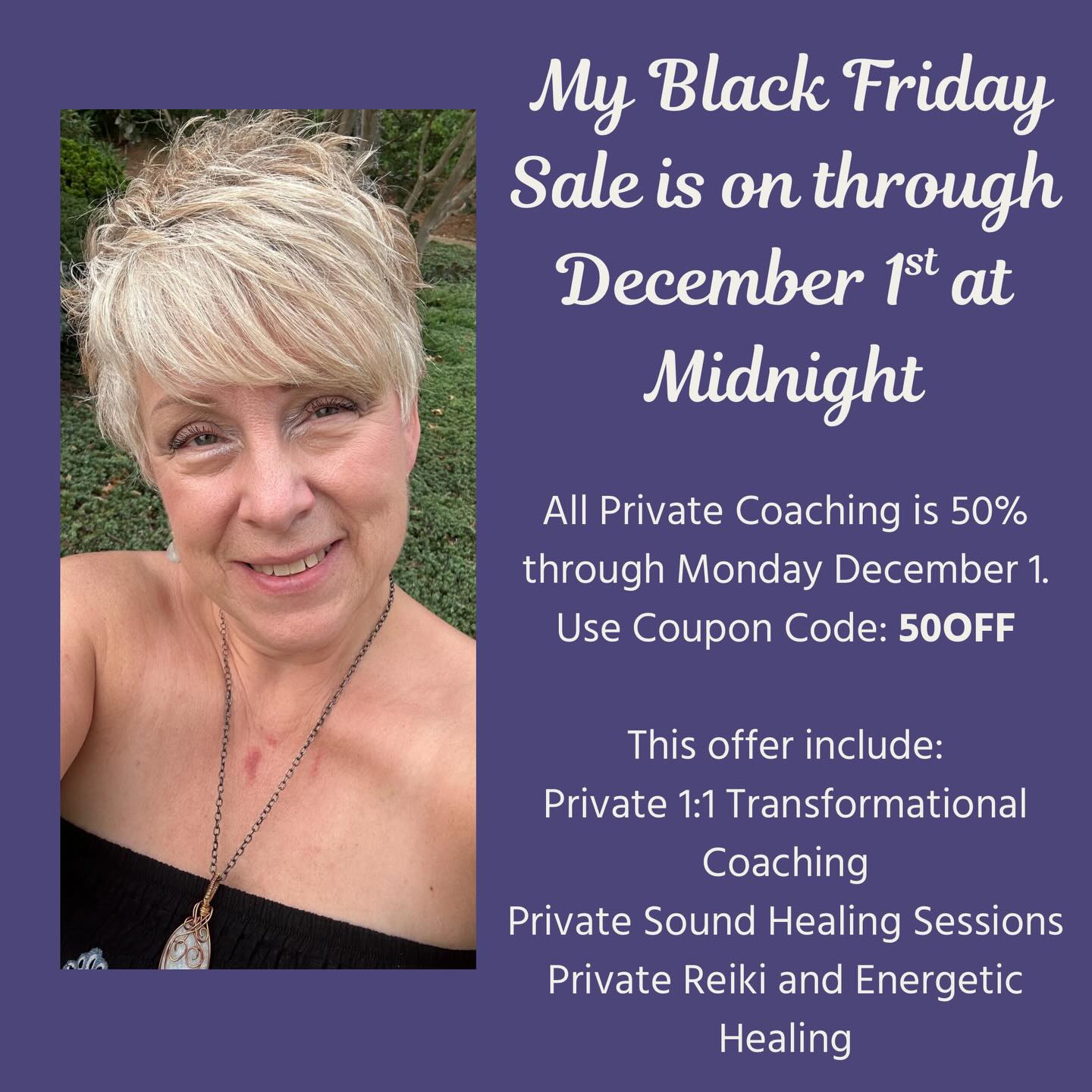 You are not behind.
You are not broken.
You are not too late.
You are becoming.
And if you’re ready to step deeper into that becoming, I’m opening something special:
✨ My Private Coaching Offerings are 50% off through Monday, Dec 1. ✨
This is your moment to choose the next version of you.
Link in my bio
#healingjourney #privatecoaching
#itsmyturn