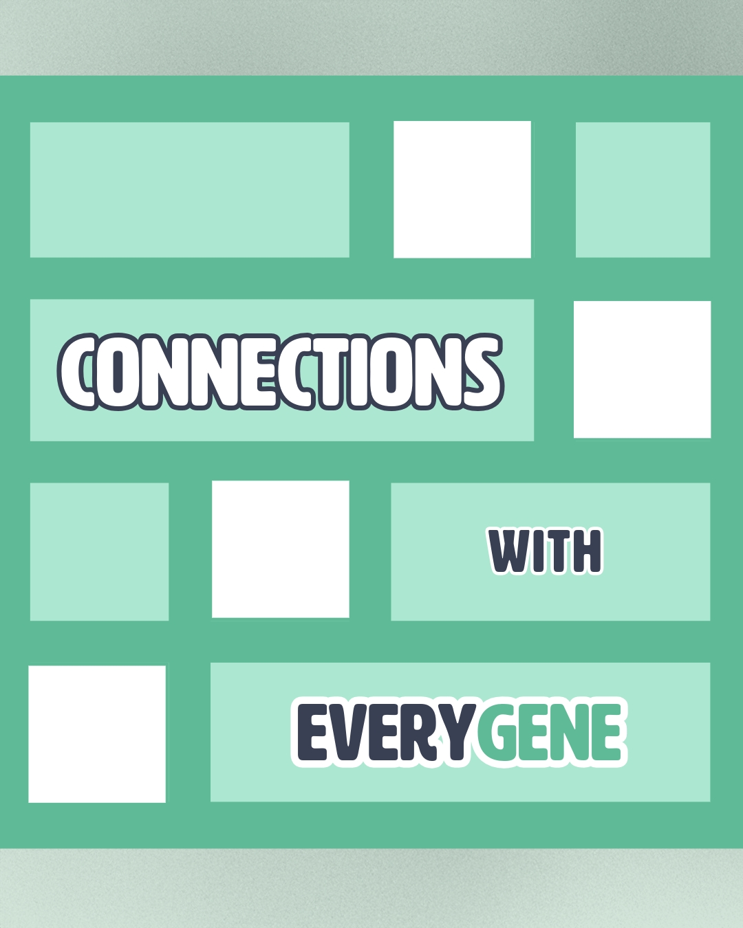Happy Sunday! Enjoy our EveryGeneTimes Connections puzzle!
Also, if you're in the mood for sharing we would appreciate if you could share this post, or any of your favorite posts, with your friends!
#connections #genetics #nyt