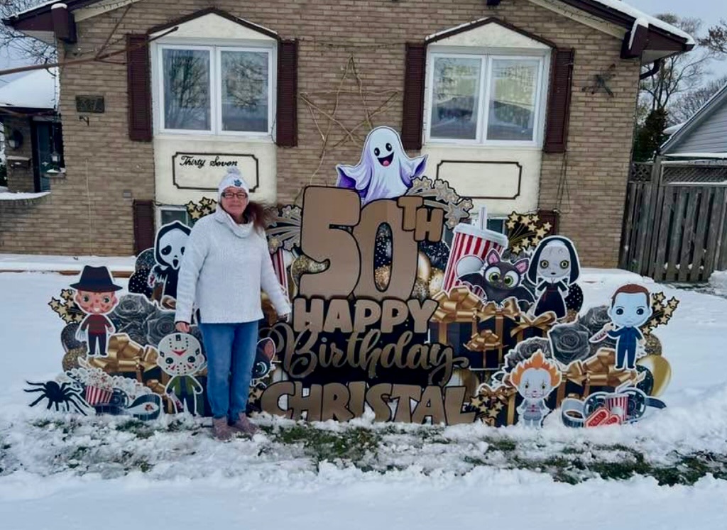 50 & Fabulous!! 👻🥳🎁🍾. Wishing you an amazing birthday!! 👏👏
Love this beautiful pic! Thank you for sharing it with me. Hope your weekend has been great!
www.nadinenoelledesign.com
#hamiltonevents #birthdays #50andFab #OakvilleEvents #NadineNoelleDesign #burlingtonevents #momlife #scarymovie