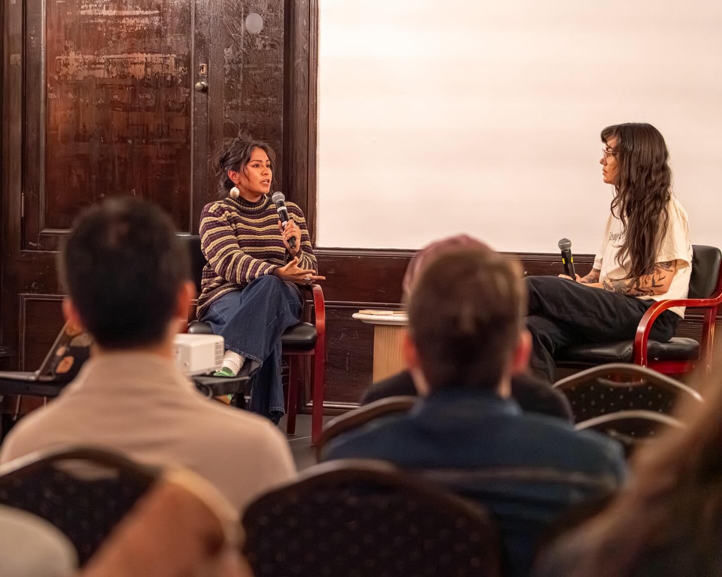 The Human Impacts Institute wrapped up “The Quiet Part Out Loud” event last month and we’re still reeling from the love and energy shared. Huge shoutout to our amazing speakers, Lily Joy Winder and Somah Toya Haaland, for creating a space where Indigenous voices could shine. We celebrated Native Heritage Month, explored Indigeneity, joy, and community, and honored the strength and resilience of Native communities.
Thanks to everyone who joined us, shared their stories, and brought their authentic selves. Your presence made it truly special. 🙏 We can’t wait to continue the conversation and keep uplifting Indigenous voices.
“The Quiet Part Out Loud” is presented as part of the Fall of Freedom campaign—an urgent call for artists and communities to unite in defiance of authoritarianism and to celebrate creativity, culture, and collective identity. Partners for this event include New York Society for Ethical Culture, Fall of Freedom, Climate Cafe NYC, and Climate Imaginarium.
Thank you to the UMI Fund for supporting our work in advancing youth and Indigenous voices of leadership.
📸 Photography By: Hayata Takeshita (@low.fuel.warning)
#TheQuietPartOutLoud #IndigenousVoices #NativeHeritageMonth #Indigeneity #JoyInCommunity #HumanImpactInstitute