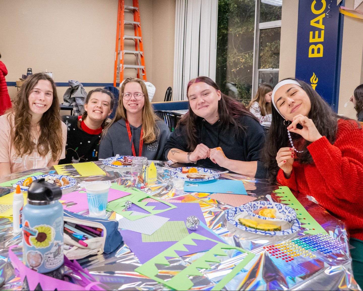Ending the semester with breakfast, crafts, and birthday party energy at our annual Late Night Breakfast! 🎉🥞