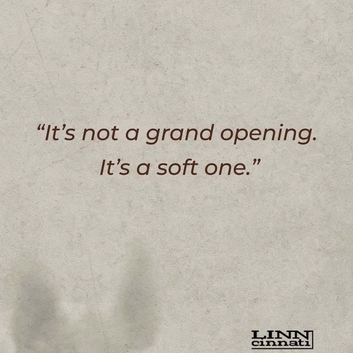 Come join us tomorrow night for a good time!
Studios will be open and lots of mingling will be had from 4 to 8pm! We'll meet downstairs and then come see what's cooking up in 601!
#amalinecollections #LINNCINNATI #softopening