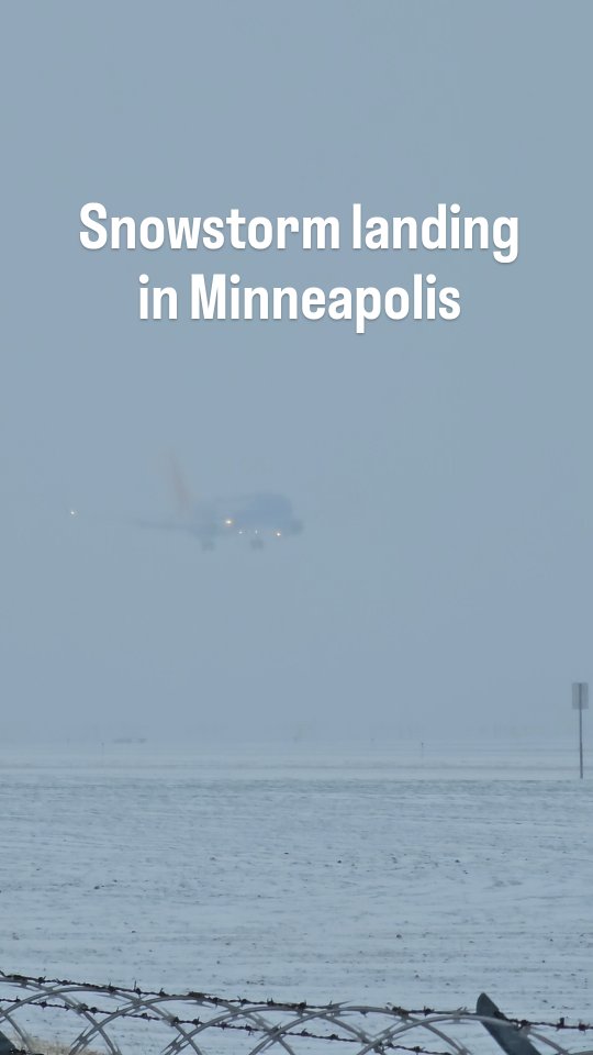 When the visibility is less than the runway length. ❄️🌫 METAR KMSP 291853Z 03011G25KT 3/4SM R30L/4500VP6000FT -SN BR FEW011 OVC018 M05/M07 A3014
.
🏷 #snowstorm #winterflying #southwestairlines #boeing737 #737 #boeing737lovers #landing #mspairport #lowvisibility #airtravel #planespotting #avgeek