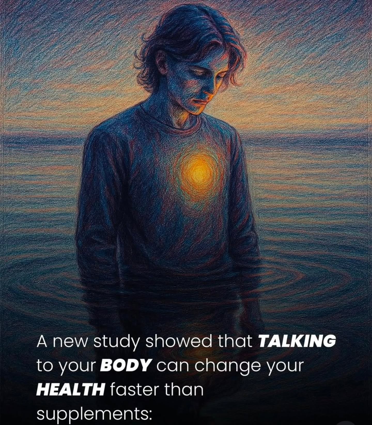 Your body is always listening. Not in a poetic way, but a biological way. Every thought, every tone, every whispered apology or frustrated sigh sends chemical signals through your nervous system. Your cells literally respond to the way you speak to yourself.
This is why self talk can lower inflammation, why gratitude softens pain. Your mind speaks your body obeys. So be gentle with the person who hears you the most....YOU.
What you tell your body today translates to what it becomes tomorrow❤️
#healingfromcancer #nueroscience #affirmations #beatcancer #defeatcancer #thepowerofpositivethinking #cancerhelp #gratitudedaily