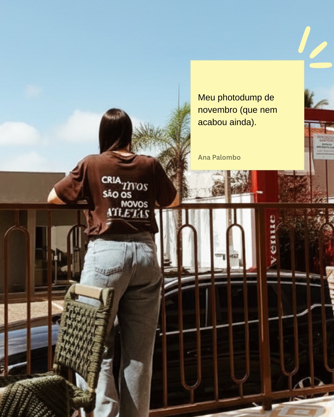 Novembro nem acabou mas já temos tanta história pra contar…
O primeiro treino de conteúdo do Clube dos Criadores pediu uma coisa simples: crie um photodump dos últimos dias. E quando foi só separando as fotos que percebi QUANTA coisa aconteceu nos últimos dias! Uau.
Seguimos rumo ao Natal, seguimos com nossa Operação Fim de Ano e no processo de CRIAR cada vez melhor. 😉♥️
(e se você não sabe que raio de treino do Clube dos Criadores é esse, é só clicar no link da bio!)