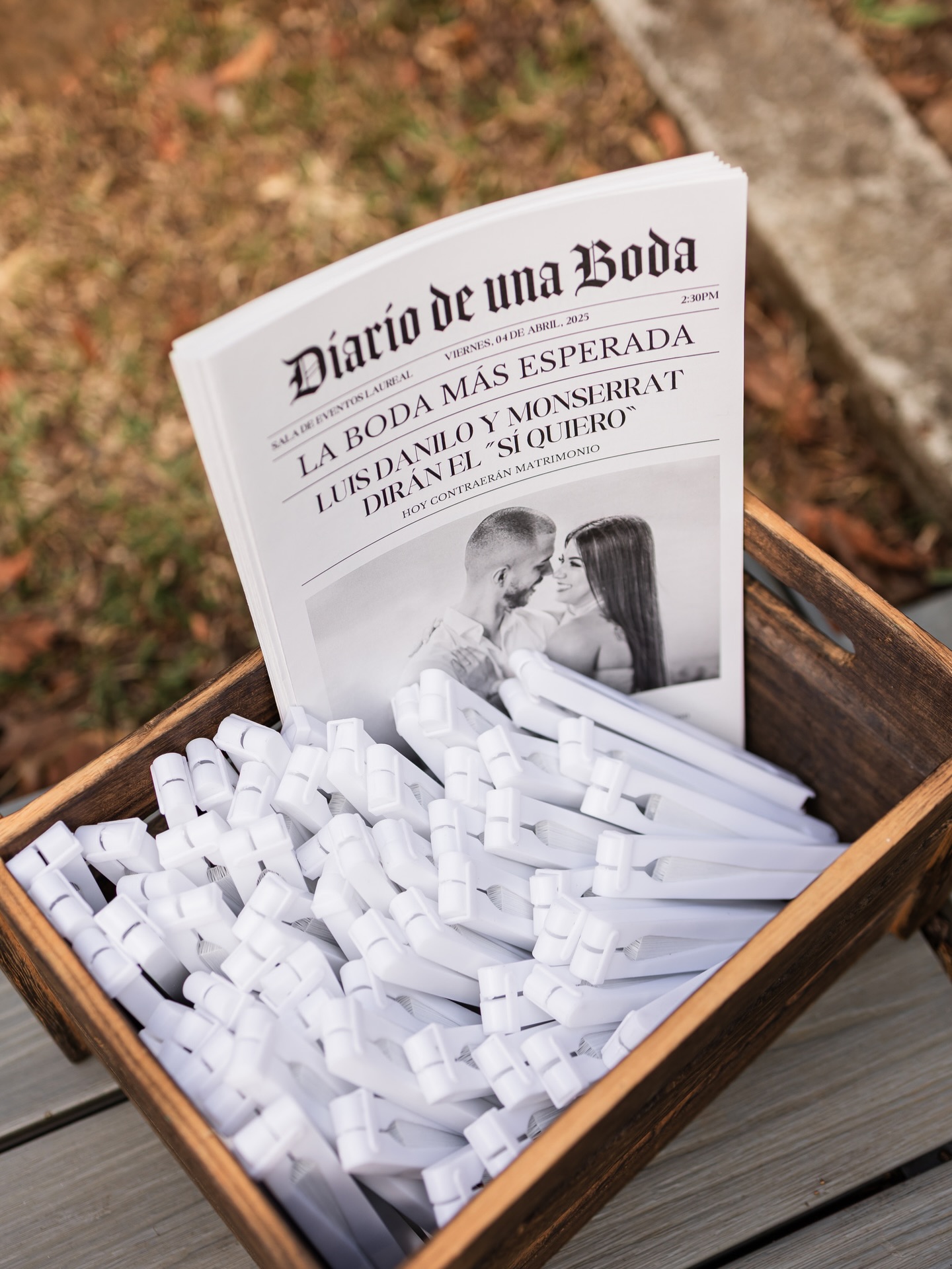 Periódicos para el día de tu evento con TOOOOODOS los detalles importantes del gran acontecimiento 💖😍😍😍
Planner: @tai.uniendomomentos
Fotografía: @azulfotografico