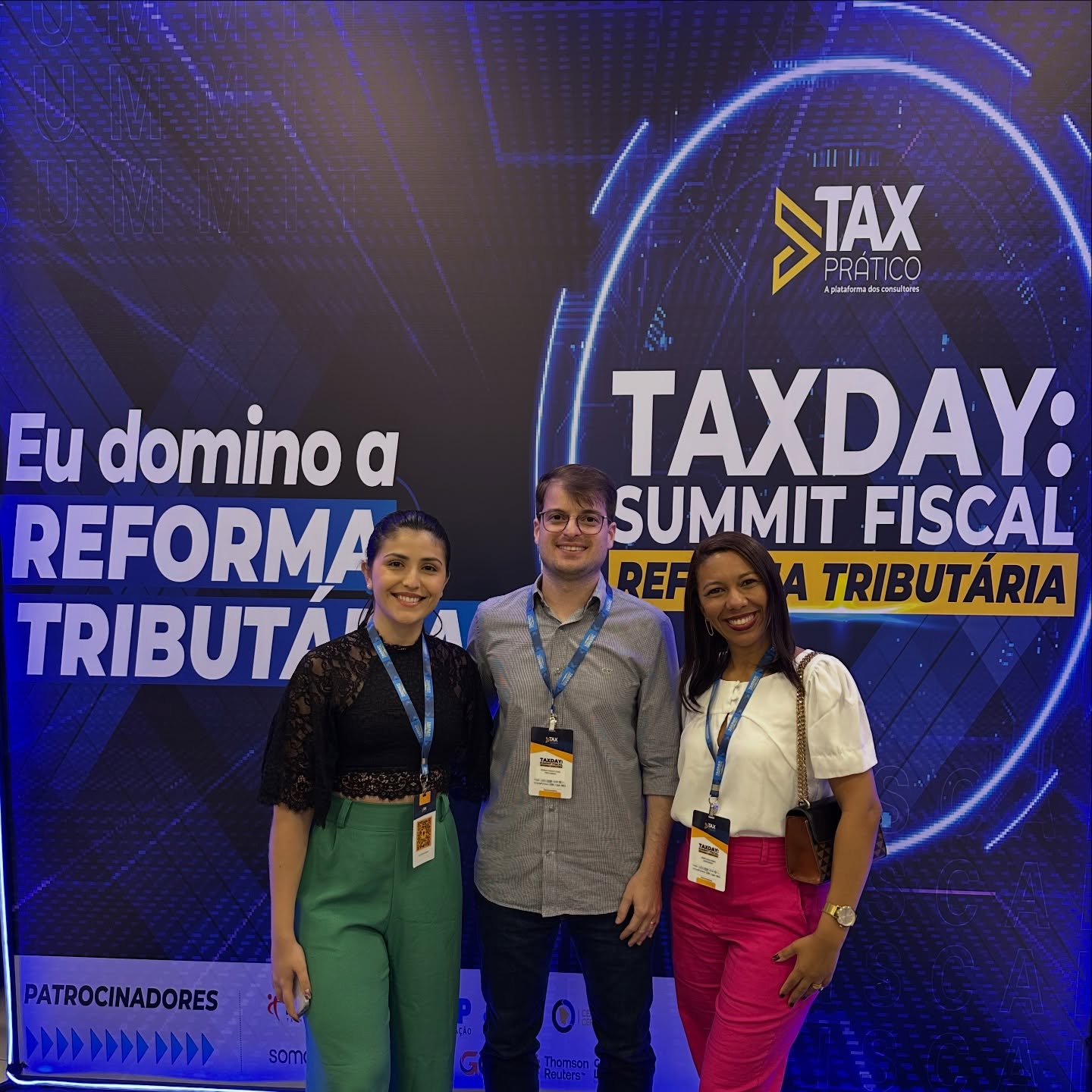 Equipe da @contarfcontabilidade no TAXDAY: SUMMIT Fiscal da Reforma Tributária, o maior encontro do Norte e Nordeste sobre a Reforma Tributária.