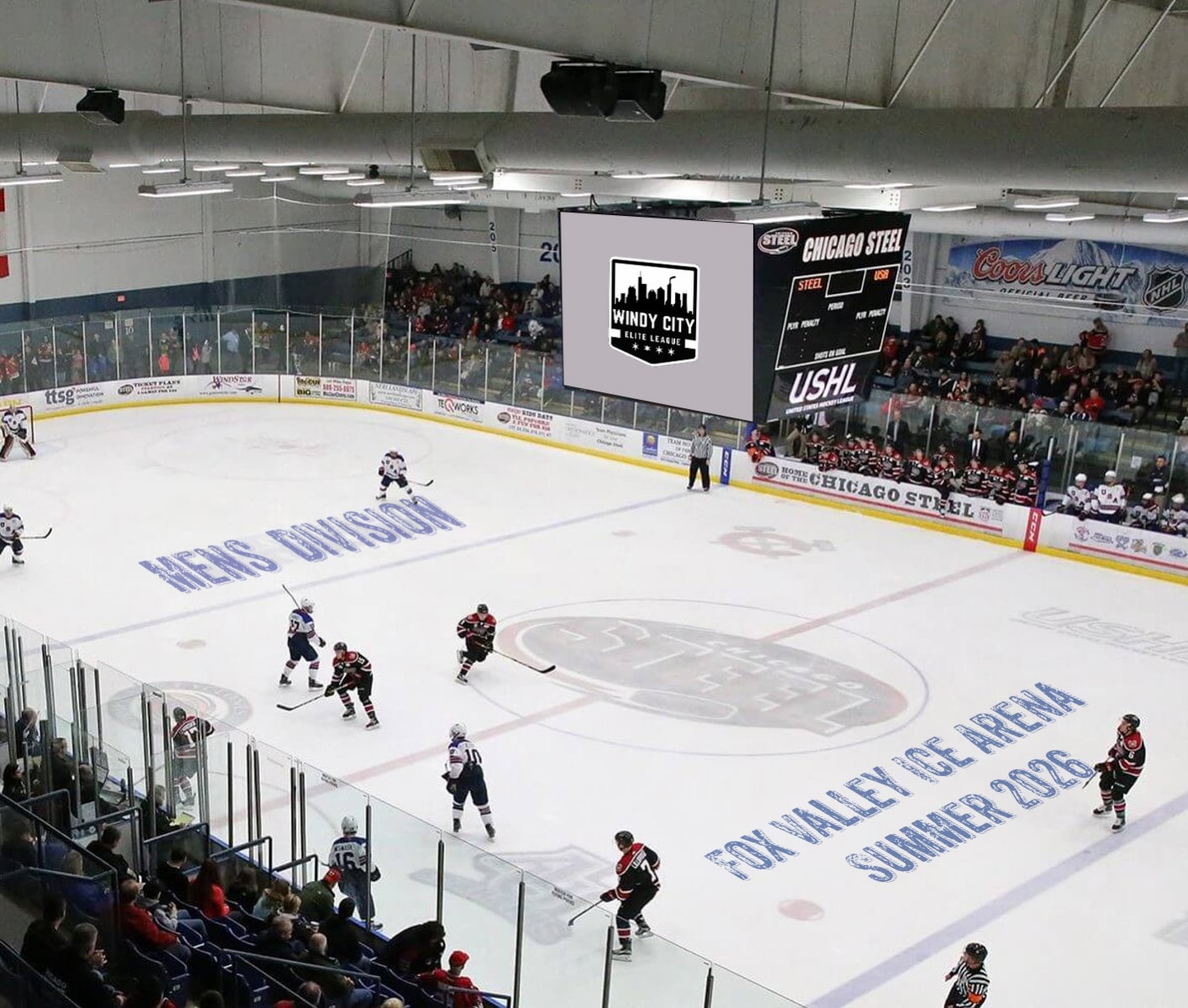 New location. Same league. We’re headed to Fox Valley this summer to continue our Men’s Division for its 2nd season. #wcel