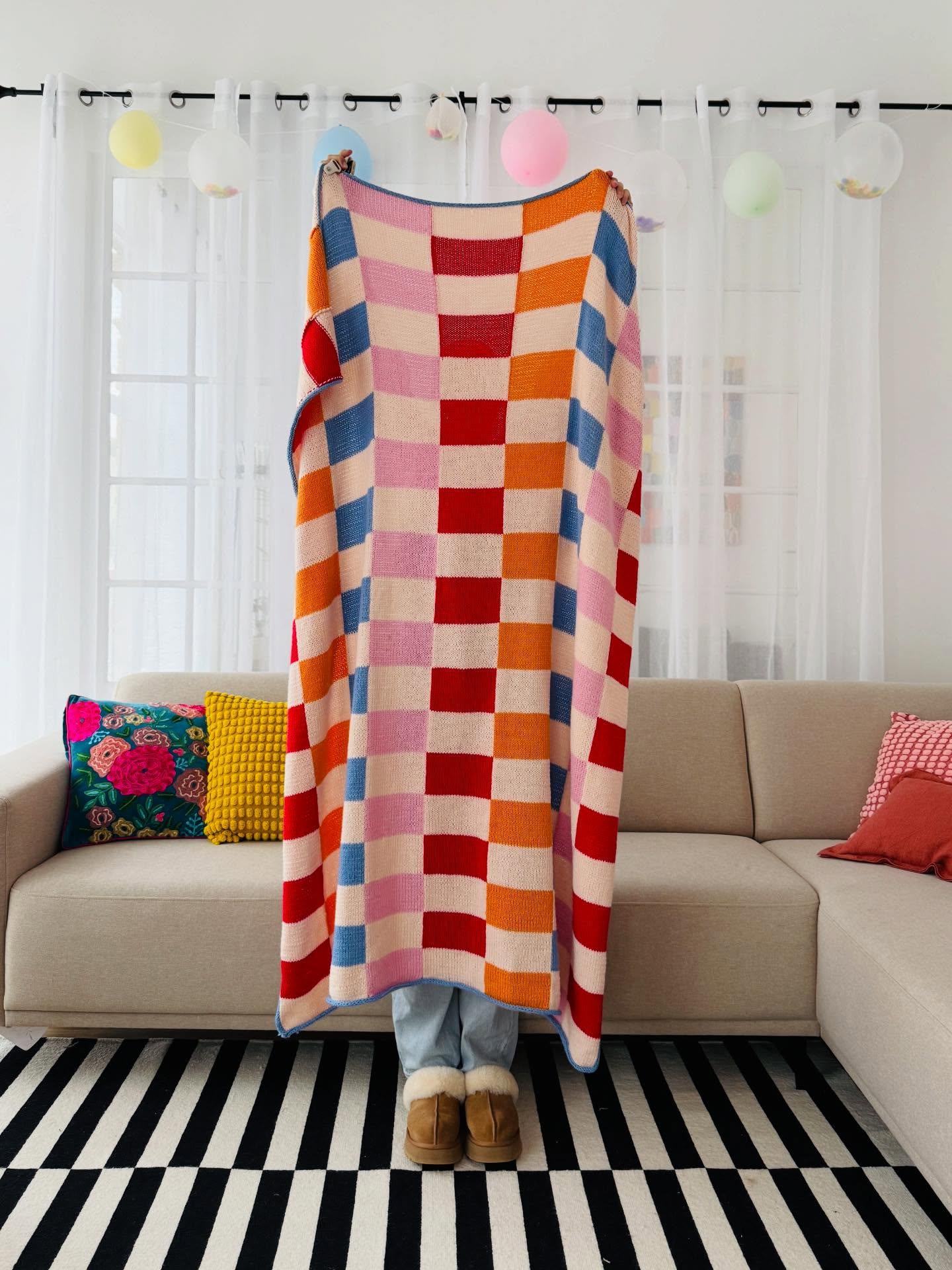 Colorful Coziness with the Hilma Blanket Adult and Baby in my office or in other words: A free pattern in collaboration with @hobbii_yarn and a giveaway with the chance to win the yarn in your favorite colors to make the blanket by yourself 🥰
.
During summer, I worked on a small and a big project: the colorful Hilma Blanket in a “normal“ adult size and the cute Hilma Blanket in the baby size and I am so happy to tell you that both patterns are now available for free on the Hobbii website 🥳
.
Giveaway closed - congratulations to @3551knits (adult) and @stickmyra (baby - please write me an email to support@kolibri-by-johanna.de) 🤩
And to make things even better, we are kicking off the launch with a giveaway for both blankets: One lucky knitter can win the yarn for the #hilmablanketbaby and one lucky knitter can win the yarn for the #hilmablanket 🥰 All you have to do is:
.
- Like this post ❤️
- Follow @hobbii_yarn and me 👯
- Tell us in the comments about the biggest project you have been working on 🧶
- Tag a friend who would love to participate as well
.
Good luck! 🍀
.
.
.
The giveaway is open to all countries Hobbii is shipping to until Friday, the 5th of December 2025, midnight Berlin time. The winner will be picked randomly and announced by me the day after. The yarn is sponsored by Hobbii. Participants must be 18 years or older. This giveaway is not related to or endorsed with Instagram, and there is no cash equivalent. Beware of fake accounts asking for credit card information - I would never do that!
.
Patterns by me - Hilma Blanket Adult and Baby
.
Yarn: Hobbii Friends Extra Fine Merino by @hobbii_yarn
.
Advertising
.
#knitting #knittinglove #knittingaddict #nevernotknitting #iloveknitting #knitwear #contemporaryknitwear #handmade #slowfashion #slowfashionmovement #knit #knitter #knittingismyyoga #knittinginspiration #knitstagram #knitspiration #stricken #strickenmachtsüchtig #strickliebe #breien #tricoter #tejer #strikk #strikkedilla #sponsored #kolibribyjohannaxhobbii #knitknitknit #getyourkniton