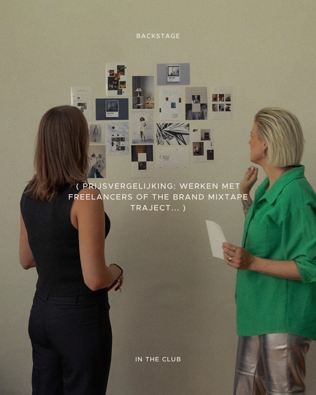 Eén team. Eén visie. Eén brand story. 🔥
Bij losse freelancers koop je puzzelstukken. Bij club content investeer je in het geheel met één strategie, één rode draad en één team dat meedenkt in functie van jouw merk, energie en groei.
Geen losse flarden of versnipperde aanpak, maar een georkestreerde transformatie waarin alles op elkaar aansluit: van strategie tot zichtbaarheid, van systemen tot storytelling.
Achter de schermen werken onze experts samen als één band: elk met hun eigen talent, perfect afgestemd op dezelfde beat. Wij coördineren, briefen en bewaken de flow zodat jij dat niet meer hoeft te doen.
Het resultaat: Eén aanspreekpunt, één ritme, één merkverhaal dat klopt tot in de details.
Zodat jij kunt doen waar ge het best in zijt: ondernemen.