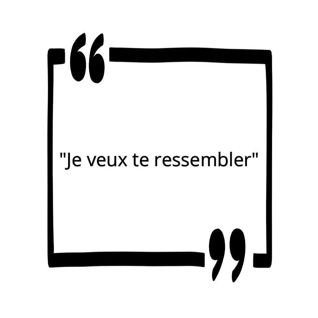 Et voici le titre de ce mois de Décembre 2025: " Je veux te ressembler".
N'hésitez pas à partager !
Julien.
