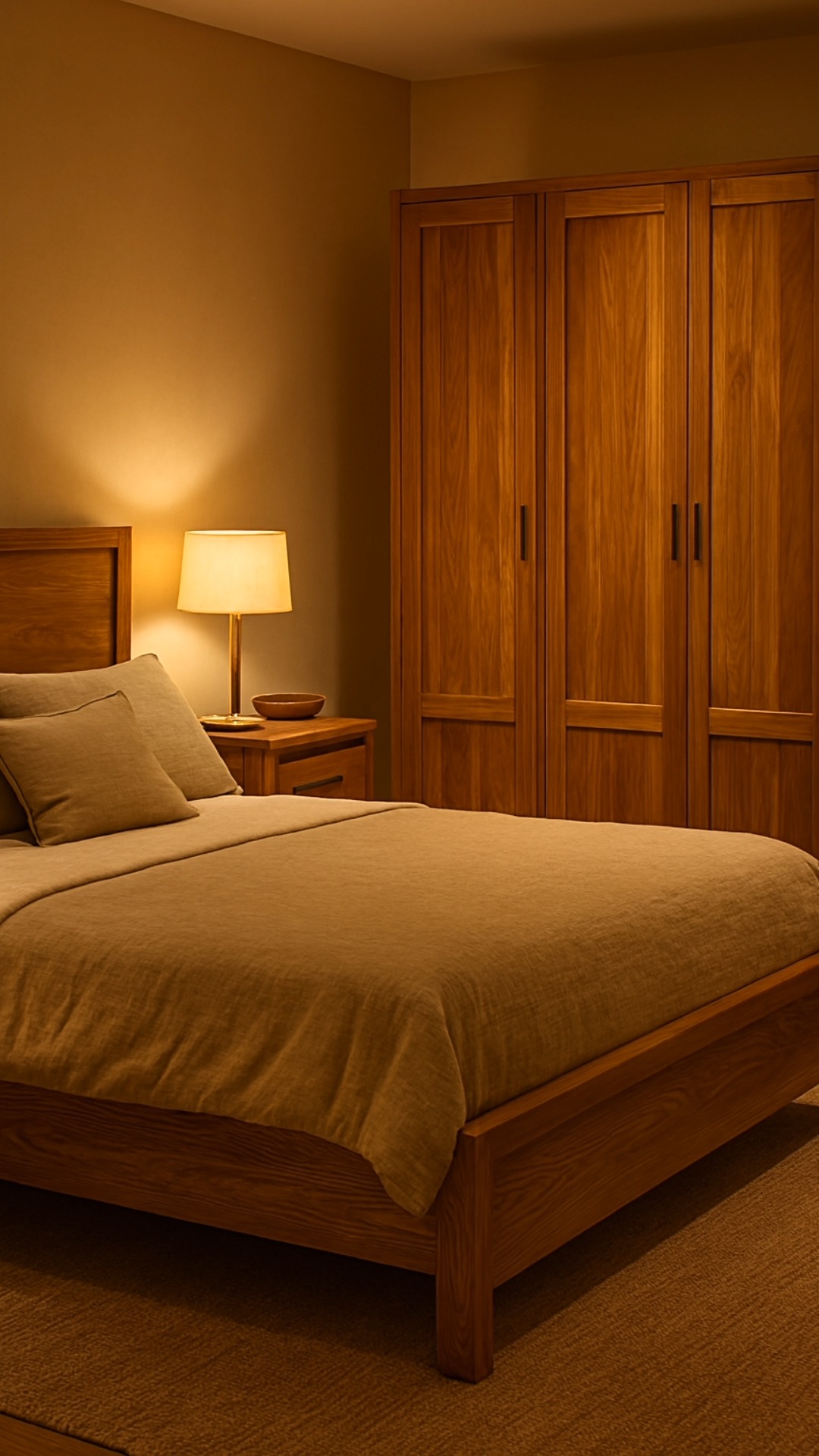 Where golden teak meets quiet luxury — a sanctuary carved from timeless craftsmanship and warm light.
#TeakSanctuary #CraftedForGenerations #QuietLuxuryLiving