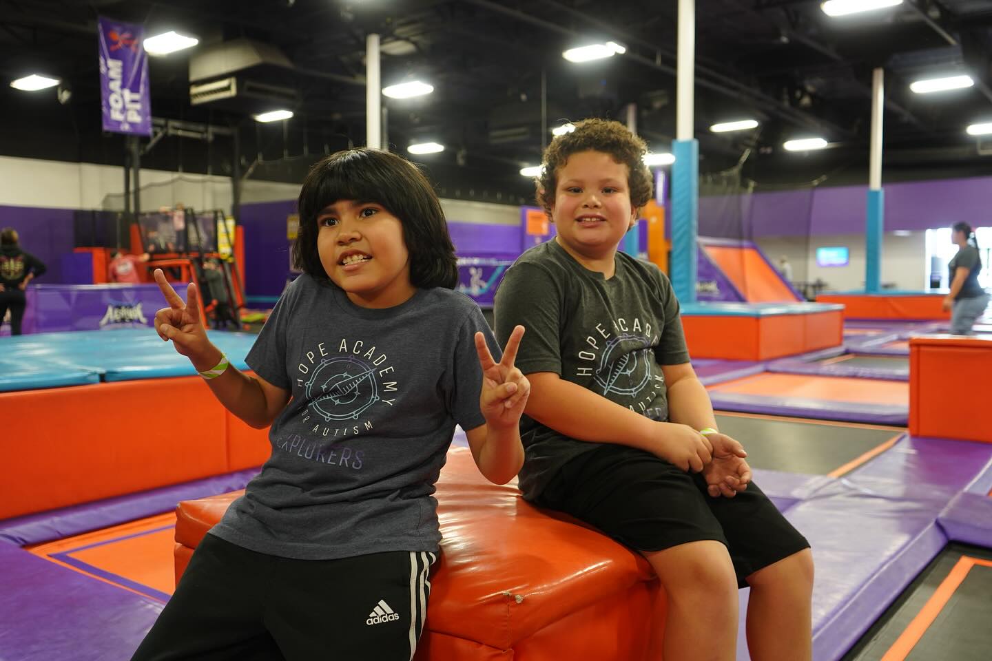 #TBT When the plan was just to ‘rise to the occasion,’ but Ms. Cammie’s class took it all the way up at Altitude
_______________________________________
#fieldtrip #tbt #altitudetrampolinepark #hopeacademy4autism #autusmcommunity #autismacceptance #autismparents #autismschool #escueladeautismo #autismo #sped #spedclassroom #autismfamily #autismteacher #autismeducation #mesaaz #chandleraz #scottsdale #apachejunction #gilbertaz #phoenixaz #tempeaz #santanvalleyaz #chandleraz #laveenaz #maricopaaz