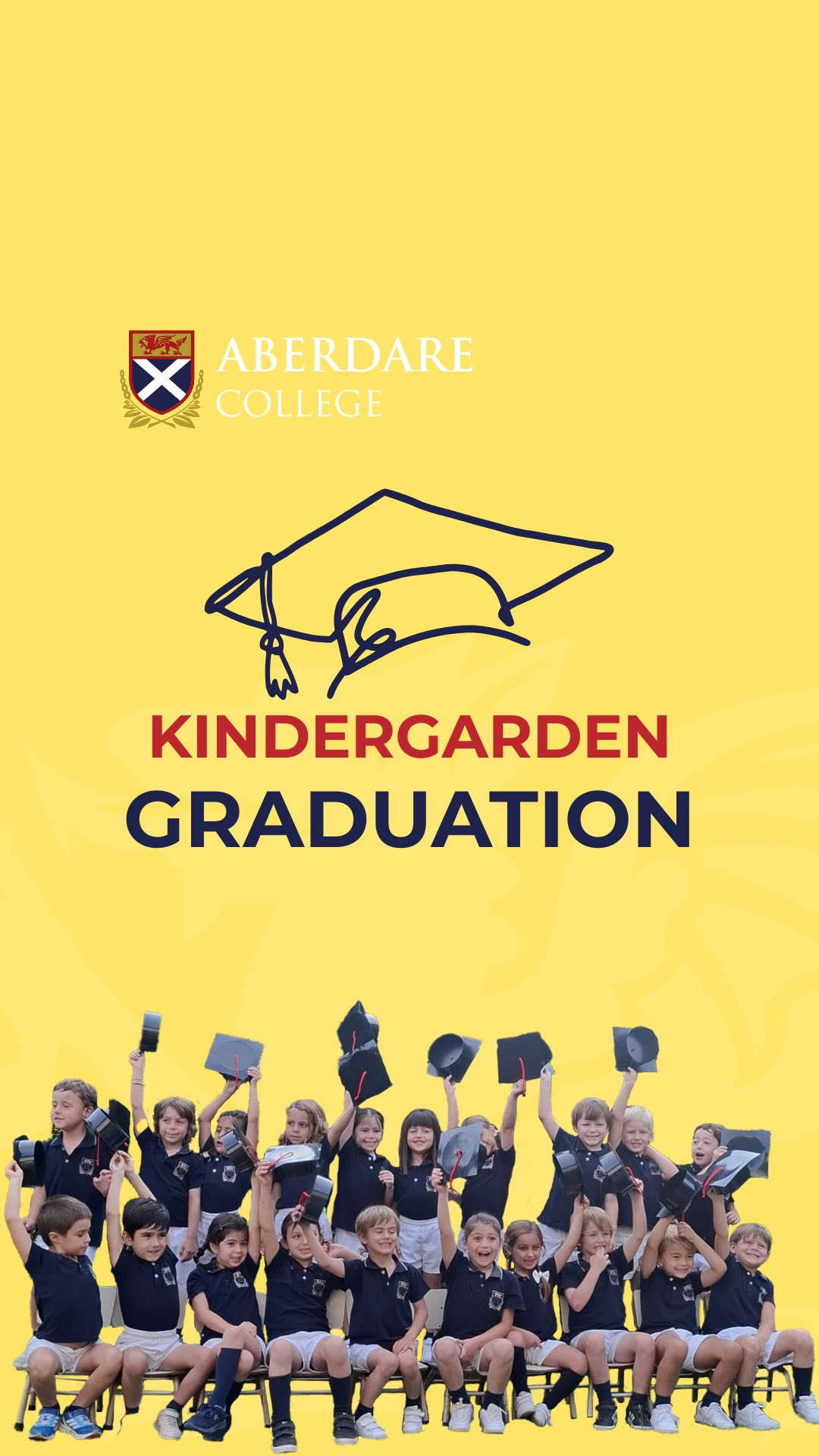 Today we celebrate a beautiful milestone at Aberdare College. Our Kindergarten students take their first big step into Primary School.
A journey filled with curiosity, friendships, discovery and growth now opens the door to a brand-new chapter.
We are incredibly proud of everything theyâve learned and who they are becoming.
Their joy, resilience and imagination remind us every day of the true meaning of learning with heart.
Congratulations to our young graduates. First Grade is waiting for you with new challenges, new adventures and endless possibilities.
You are ready.