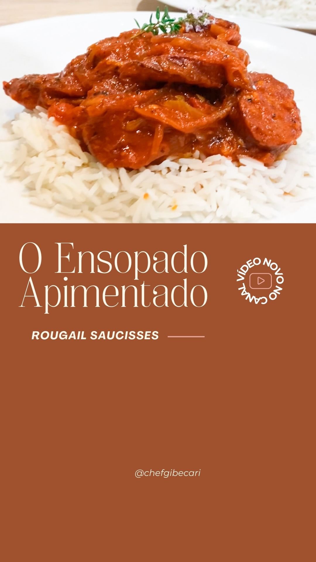 Se você nunca fez Rougail Saucisse, deixa eu te apresentar o ensopado apimentado mais perfumado do mundo — direto da Ilha da Reunião, mas com aquele toque de amor que só a Gi Becari entrega.
Tomate, cebola, alho, pimenta, especiarias e linguiça seladinha…
É simples, é intenso, é afetivo.
É o tipo de prato que toma a cozinha inteira com cheiro de casa boa e vontade de repetir.
E por isso ele voltou ao feed:
Porque técnica bonita não envelhece, e sabor de verdade merece ser relembrado.
✨ Receita completa no site: chefgibecari.com
Marca uma amora que precisa provar esse espetáculo!
#GiBecari #RougailSaucisse #EnsopadoApimentado #ReceitaDaIlhaDaReunião #SaborDeVerdado #CozinhaProfissional #ChefNaFrança #ReceitaComLinguiça #CozinhaComAfeto #AmorasDaCozinha #ComidaAconchegante #ZeroPitimbada