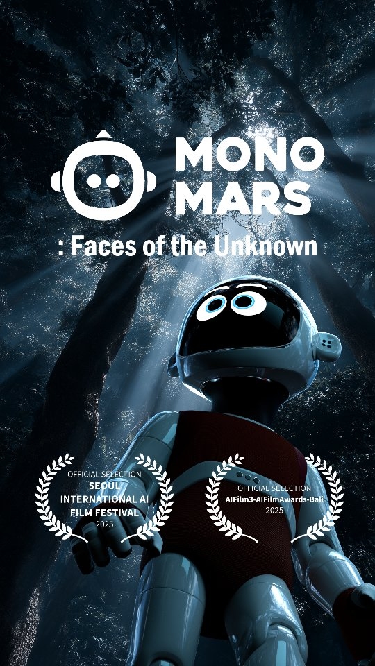 Mono Mars: Faces of the Unknown
SEOUL INTERNATIONAL AI FILM FESTIVAL 2025 - OFFICIAL SELECTION
AIFilm3-AIFilmAwards-Bali 2025 - OFFICIAL SELECTION
and more......