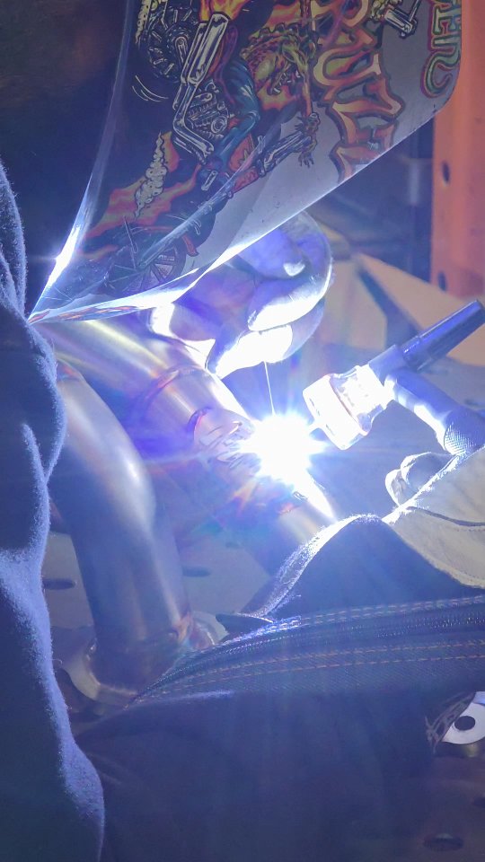 Putting the final touches on our headers to get them on the truck!
#headers #Exhaust #fab #weld #truck