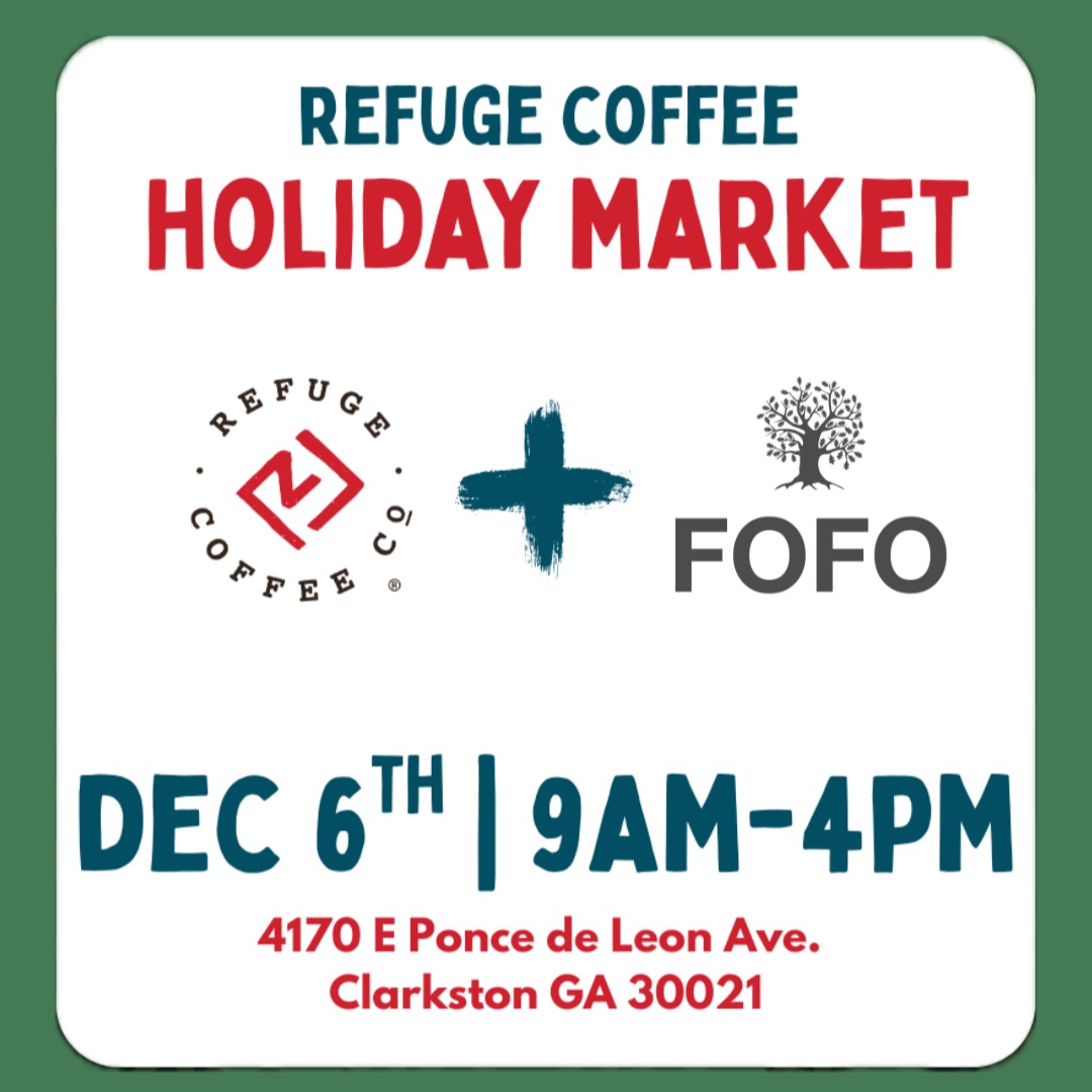 It's almost here!!!!
The @refugecoffeeco Holiday Market!
Shop local. Make friends. Feel good.
Come see us!
☕😊🎁
