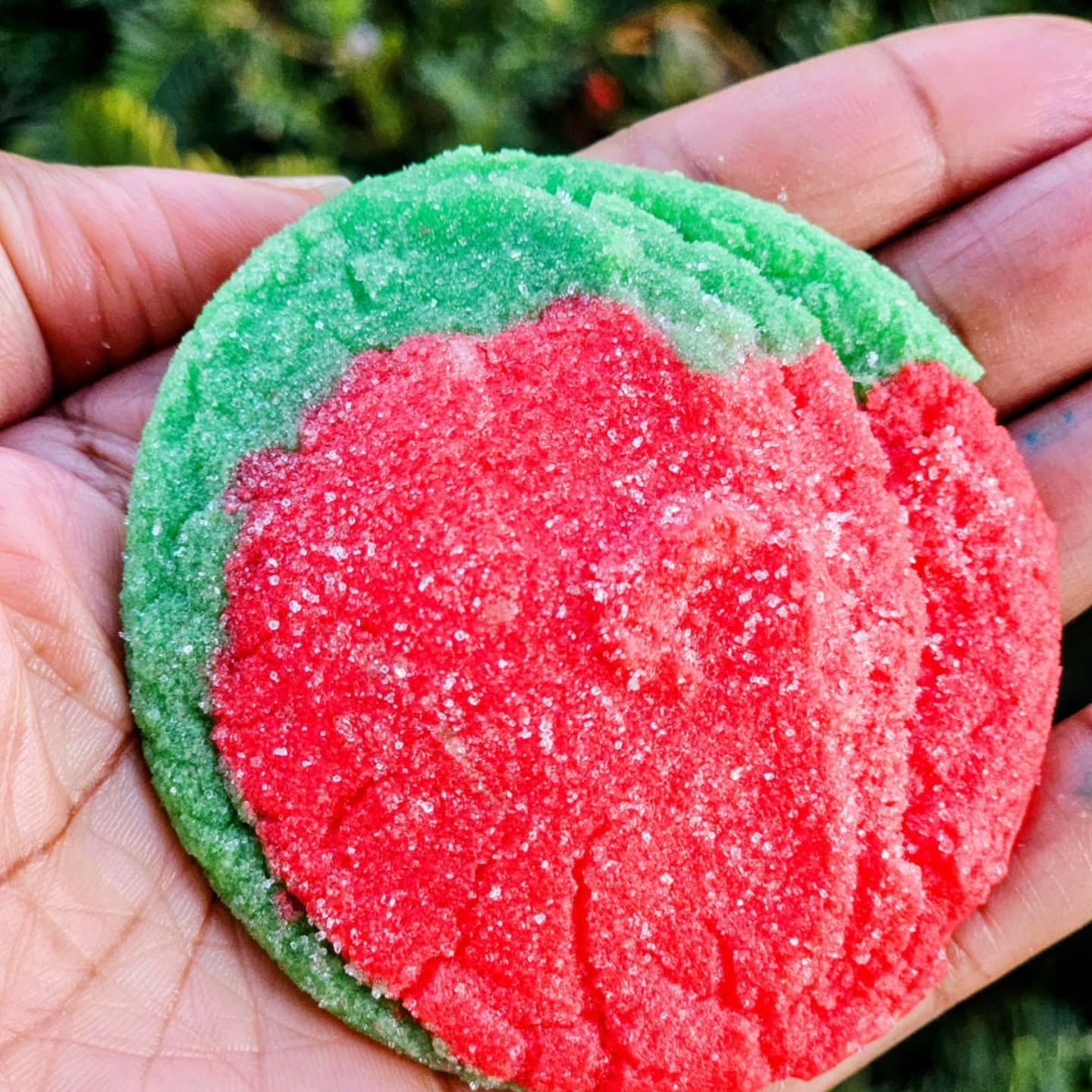 Day 3 of 12 days of Christmas at Serene's Sweet Spot!
Meet the cookie that understood the assignment 🎅🏽✨
Bright, soft, buttery, and rolled in sugar!!
This Christmas cookie is bringing ALL the holiday cheer.
Who wants one? 👀❤️💚