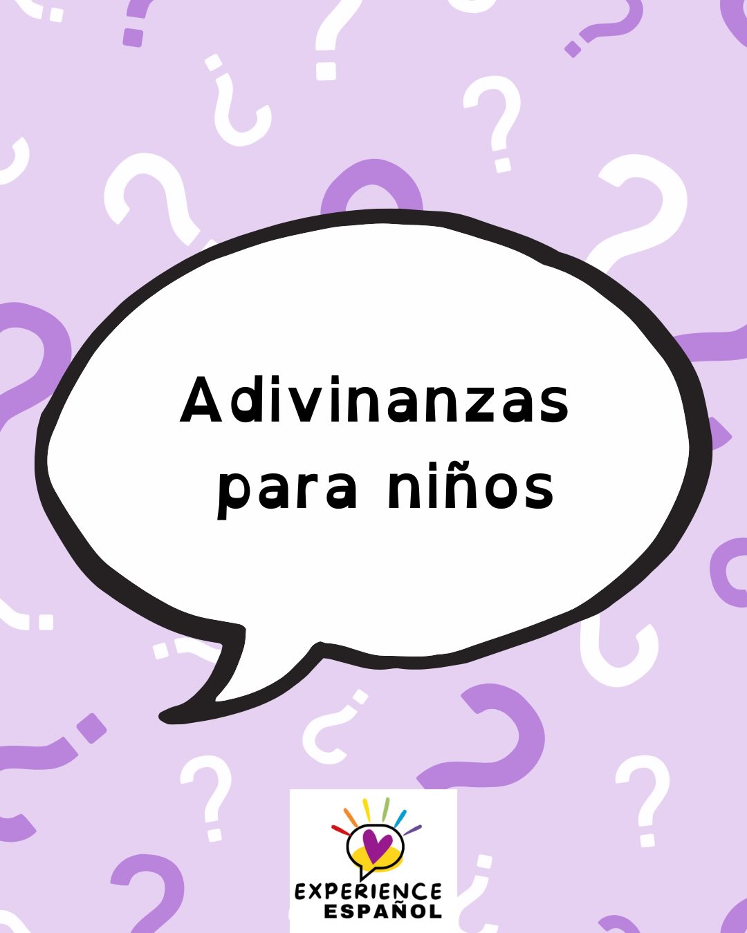 Las adivinanzas or riddles are fun for kids and they help grow vocabulary and puzzle-solving skills! Try these out with your peques and let me know what you think! #adivinanzas #riddles #bilingues #niños