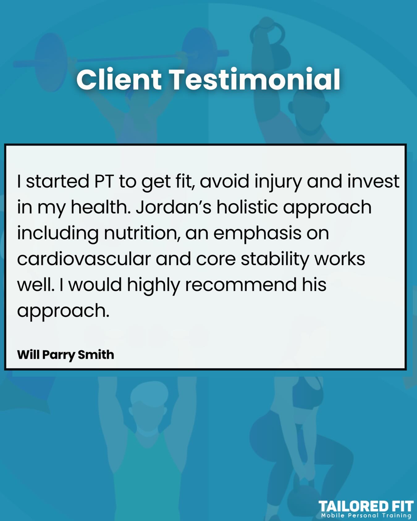 Will reached a point where he knew he needed to take his fitness more seriously. With a family history of osteopenia, he felt a strong motivation to take control early to make sure that wouldn’t become part of his story.
Will already has a history of hard work and consistency, so the objective has been clear:
Integrate structured, functional weight-bearing training into his busy schedule to promote bone health, build general fitness, and develop long-term strength and mobility.
4 weeks in, Will is already moving with more confidence, building stronger foundations, and showing the consistency needed for long-term progress.
