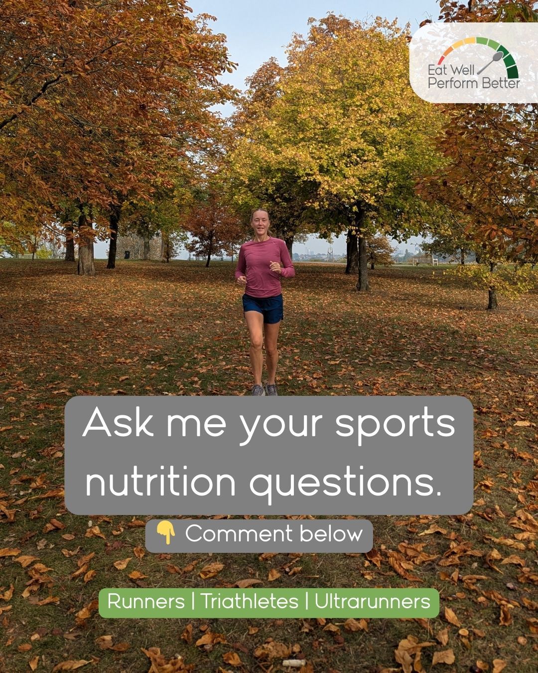 Got a question about fuelling your training? 👇
Marathon runners, ultrarunners and triathletes ask me all the time about carbs, electrolytes, gels, gut issues, winter training, recovery… and so much more.
So let’s make this simple:
Drop your sports nutrition questions in the comments — and I’ll answer them this week.
Whether you’re building up for a spring marathon, planning your first ultra, or just want to stop bonking on long runs, I’m here to help you fuel smarter and perform better.
📌 If you want structured support, my 2026 online Marathon & Ultramarathon Nutrition Courses are open for booking now — or DM me to book a 1:1 session.
#SportsNutrition #MarathonNutrition #UltramarathonTraining #TriathlonNutrition #EnduranceNutrition #FuelYourRun #EatWellPerformBetter #RunningTips #TriathlonTraining #NutritionForRunners #UltraRunningCommunity #RunStrong #TrainSmartFuelSmart