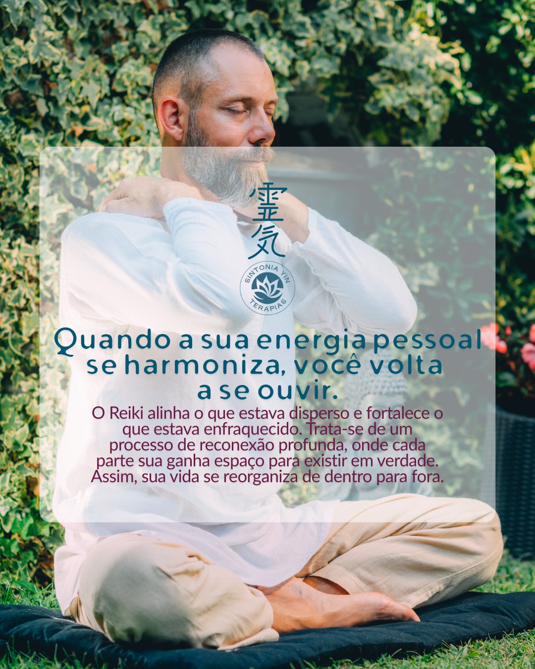 O Reiki é a arte de alinhar seu espírito, mente, emoções e corpo, até que tudo volte a falar a mesma língua.
🌅🎏🏮
Se você sente que precisa cuidar melhor de si, e não sabe por onde começar, o Reiki pode ser a resposta que faltava. Uma prática simples e acolhedora, mas transformadora.
Que tal se desafiar?
Conheça o Curso Online de Reiki Usui Tradicional da Sintonia Yin Terapias e desperte o melhor que existe dentro você.
Do Nível 1 ao Mestrado em Reiki.
Saiba mais em:
https://www.sintoniayinterapias.com/curso-online-de-reiki-usui
(O link para o curso está na bio)
Sintonia Yin Terapias – Aqui é um cantinho de amor e autoconhecimento
• Sensei Aline Keny
Mestra em Reiki e Terapeuta Integrativa, especialista em autoconsciência, espiritualidade, saúde, equilíbrio e bem-estar.
📍 SCN – Quadra 04, Bloco B. Edifício Varig – Asa Norte. Brasília (DF)