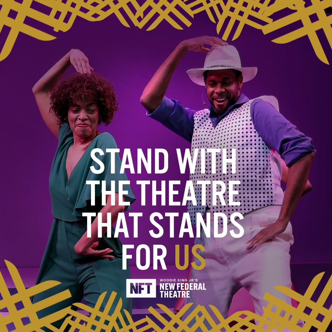 On this Thanksgiving, we are thankful for all of our supporters! This #GivingTuesday, stand with the theatre that stands for us. Join the global day of giving by supporting New Federal Theatre’s mission to preserve and advance African American culture. Donate now at the link in our bio.