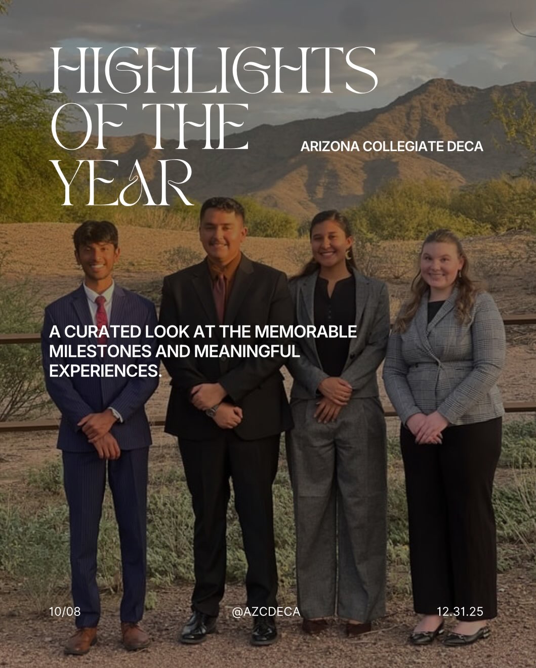 Arizona Collegiate DECA: Signing off. We’ll see you next year.