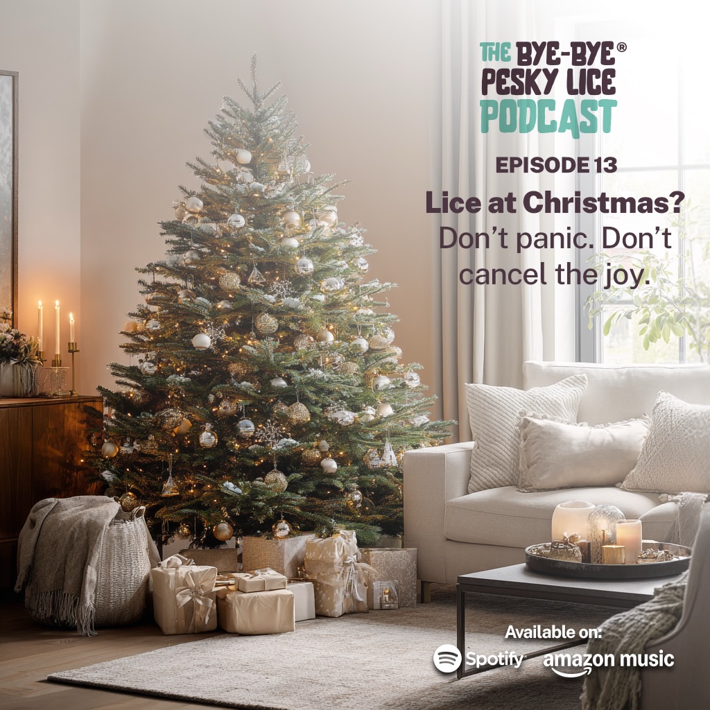 Should I cancel my Christmas party?
Holiday photos, sleepovers, hugs, and family gatherings are part of the magic—but they can also create the perfect opportunity for lice to spread.
In this week’s episode of The Bye-Bye Pesky Lice Podcast, we answer the question every parent secretly asks:
Should I cancel my Christmas party if my child has lice?
💡 Inside the episode:
• Why lice don’t take winter breaks
• What really causes holiday outbreaks
• What parents should do before cancelling plans
• How to handle lice calmly and responsibly
Merry Christmas, happy holidays, and may your only visitors this season be family—not lice.
🎧 Listen now — link in bio
🌐 byebyepeskylice.com
#ByeByePeskyLice #HolidayParenting #ChristmasStress #LiceFacts #ParentsLife FamilyHealth ByeByePeskyLicePodcast