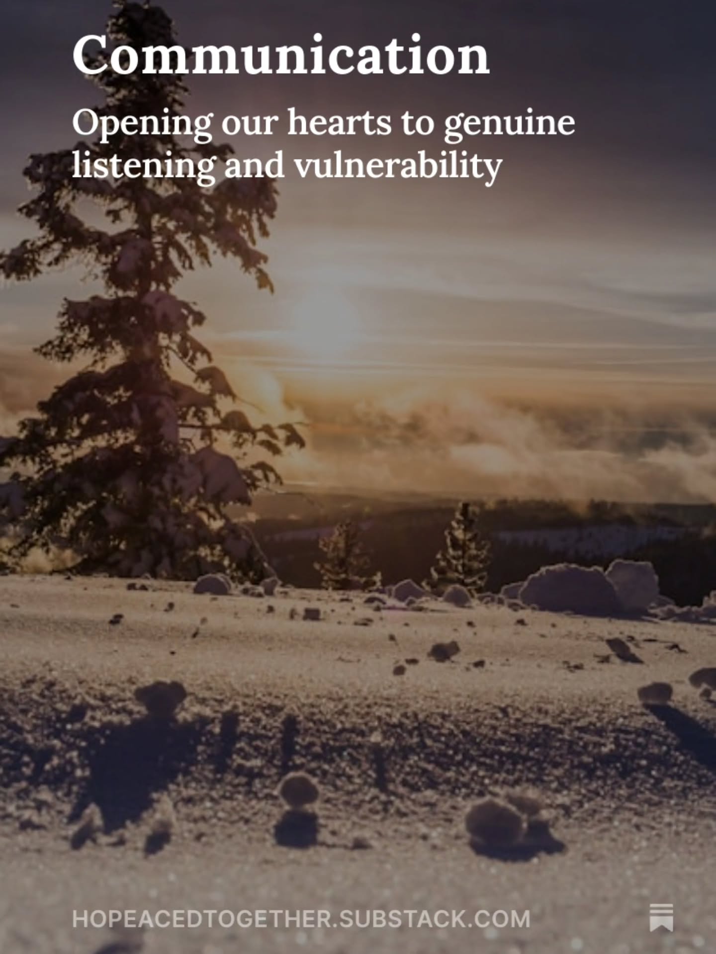"Vulnerability is the courage to bare one’s soul and share the thoughts and emotions that make up our inner landscape. When we express our fears, feelings, and insecurities, we create connections that deepen our relationships and enhance trust."
#mentalhealth #communication #nature