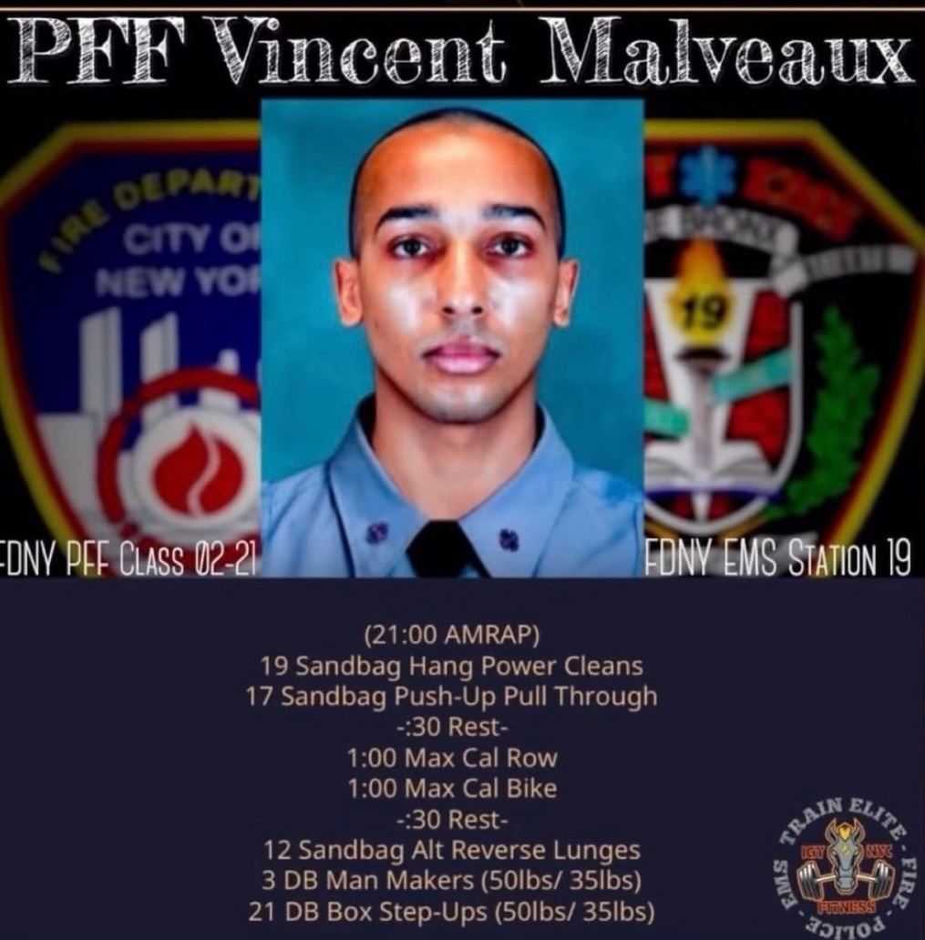 A day late but never forgotten.
Any questions about movements or substitutions, drop us a message!
#fdny #5555 #firefighterfitness #trainforlife #inmemoriam