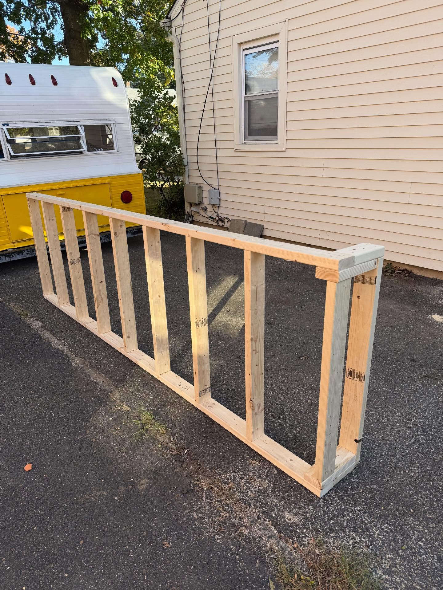 Bar bases are all built and will be installed next week. The tops are going to be flattened the next few days and then they’ll be ready for epoxy.