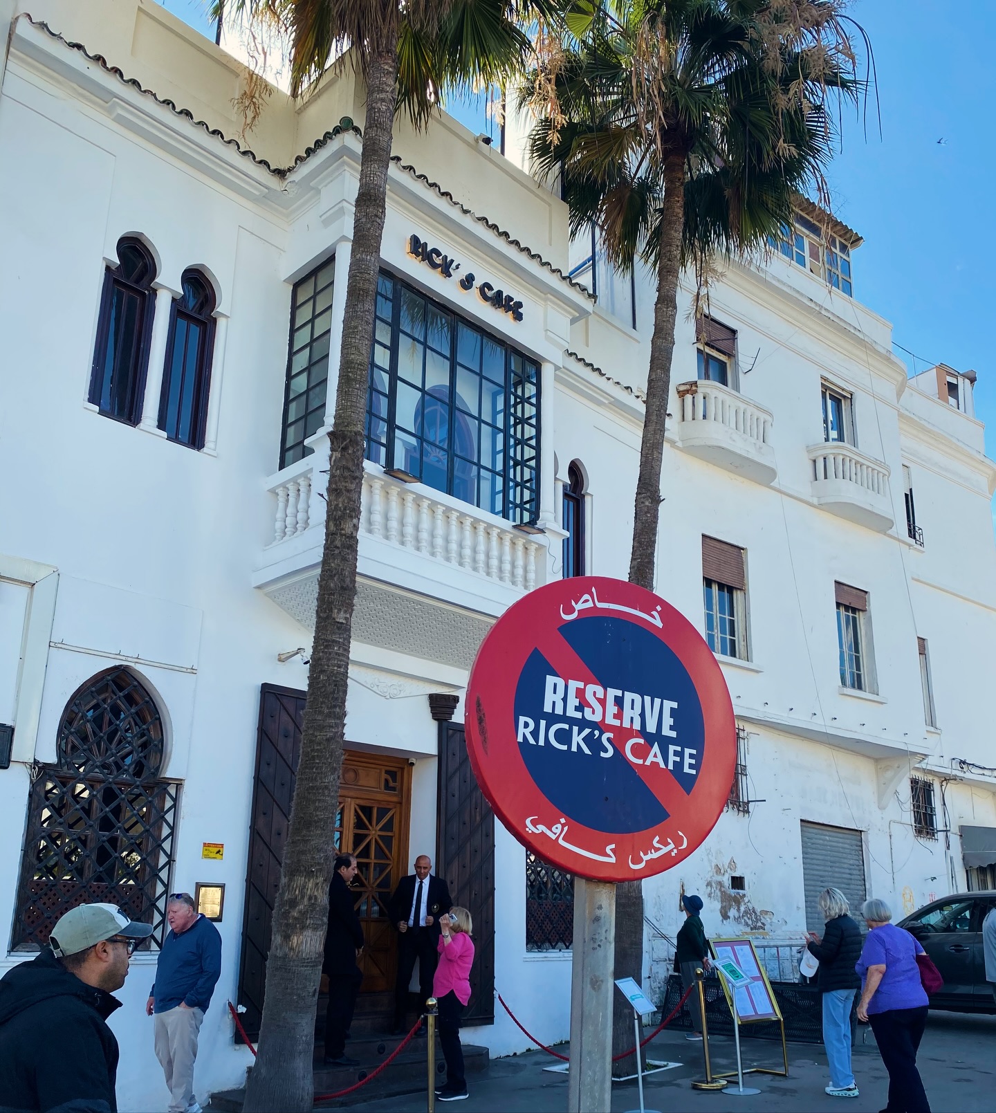 “Of all the gin joints in all the towns in all the world…” we found the boss at Rick’s! Wonder if he asked them if they have Prozzante🤔#casablanca #megalongcreekestate #mceontour #prozzante