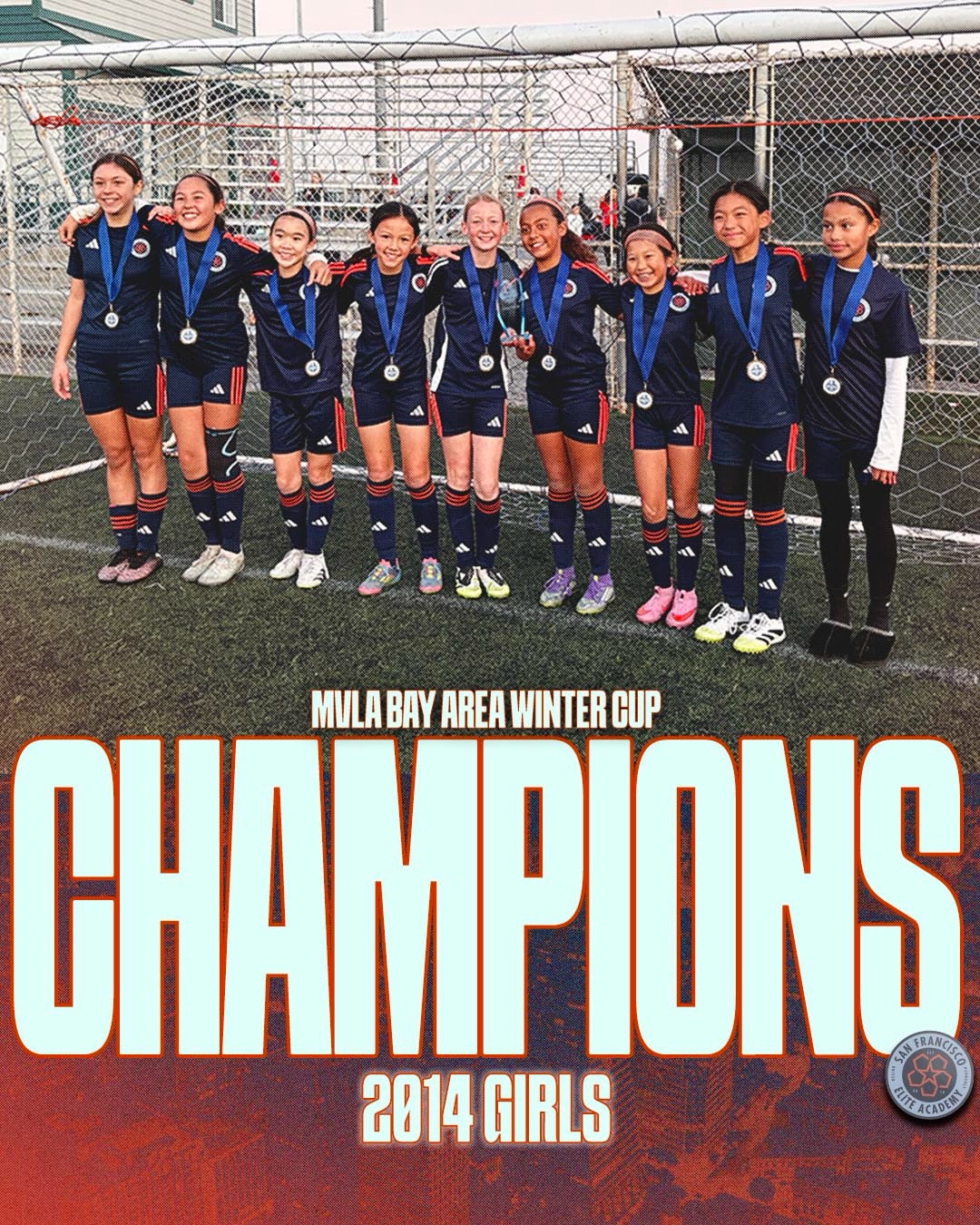 Coach Kyle 🤝 the 2014 Girls = different level.
MVLA Bay Area Winter Cup CHAMPS
Final score: 2–1. Clutch goals when it mattered.
Swipe to see the goals that sealed it.
#ForTheBay | #SiempreComoUno