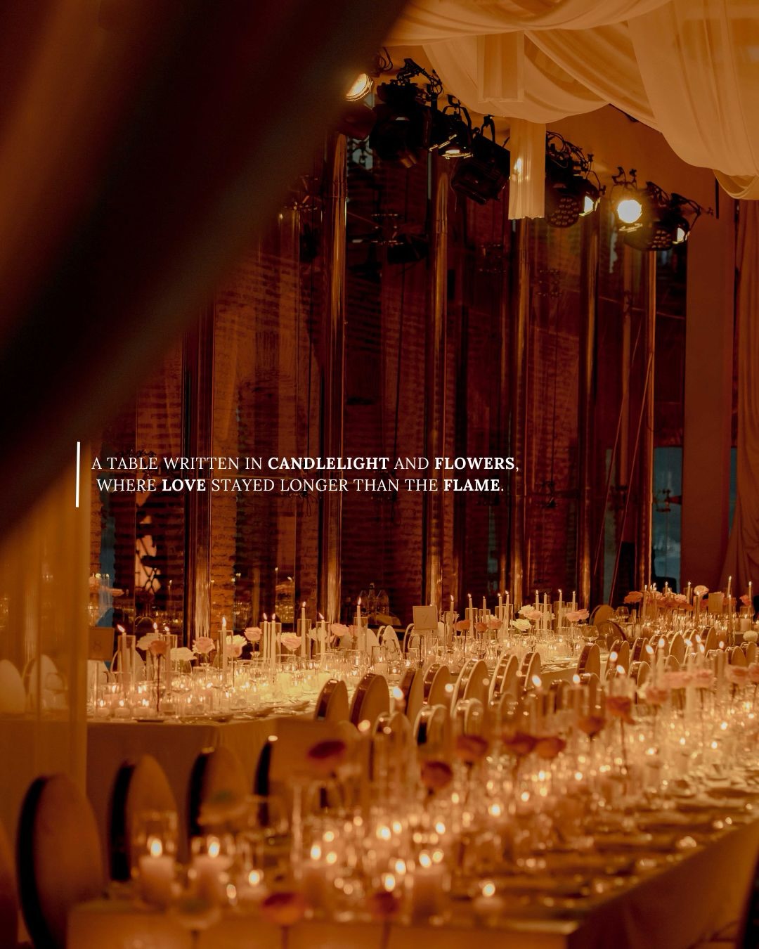 A TABLE WRITTEN IN CANDLELIGHT AND FLOWERS, WHERE LOVE STAYED LONGER THAN THE FLAME.
#weddingplanner #bosphorus #bespokewedding #istanbulwedding #weddingdecorideas