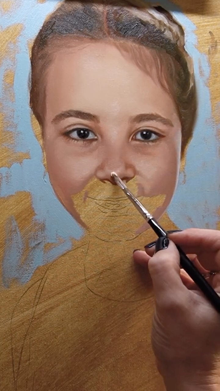 Ho ricevuto l’autorizzazione per pubblicare il ritratto di questa splendida bambina che ho consegnato per Natale 🥰 E sono felice di poter condividere con voi tutto il processo di creazione, dalla tela bianca al risultato.
Ritratto realizzato ad olio su tela con tecnica di pittura “alla prima”, spedito a Chieti.
👉 Ordina il tuo ritratto personalizzato sul sito:
www.alessandrapagliuca.com (link in bio)
#pitturaadolio #dipintoadolio #ritrattosucommissione
I received permission to publish the portrait of this beautiful little girl I gave for Christmas 🥰 And I'm h’ppy to share the entire creative process with you, from the blank canvas to the finished product.
Portrait created in oil on canvas using the "all“ prima” technique, shipped to Chieti.
👉 Order your personalized portrait on the website:
www.alessandrapagliuca.com (link in bio)
#oilpainting #oiloncanvas