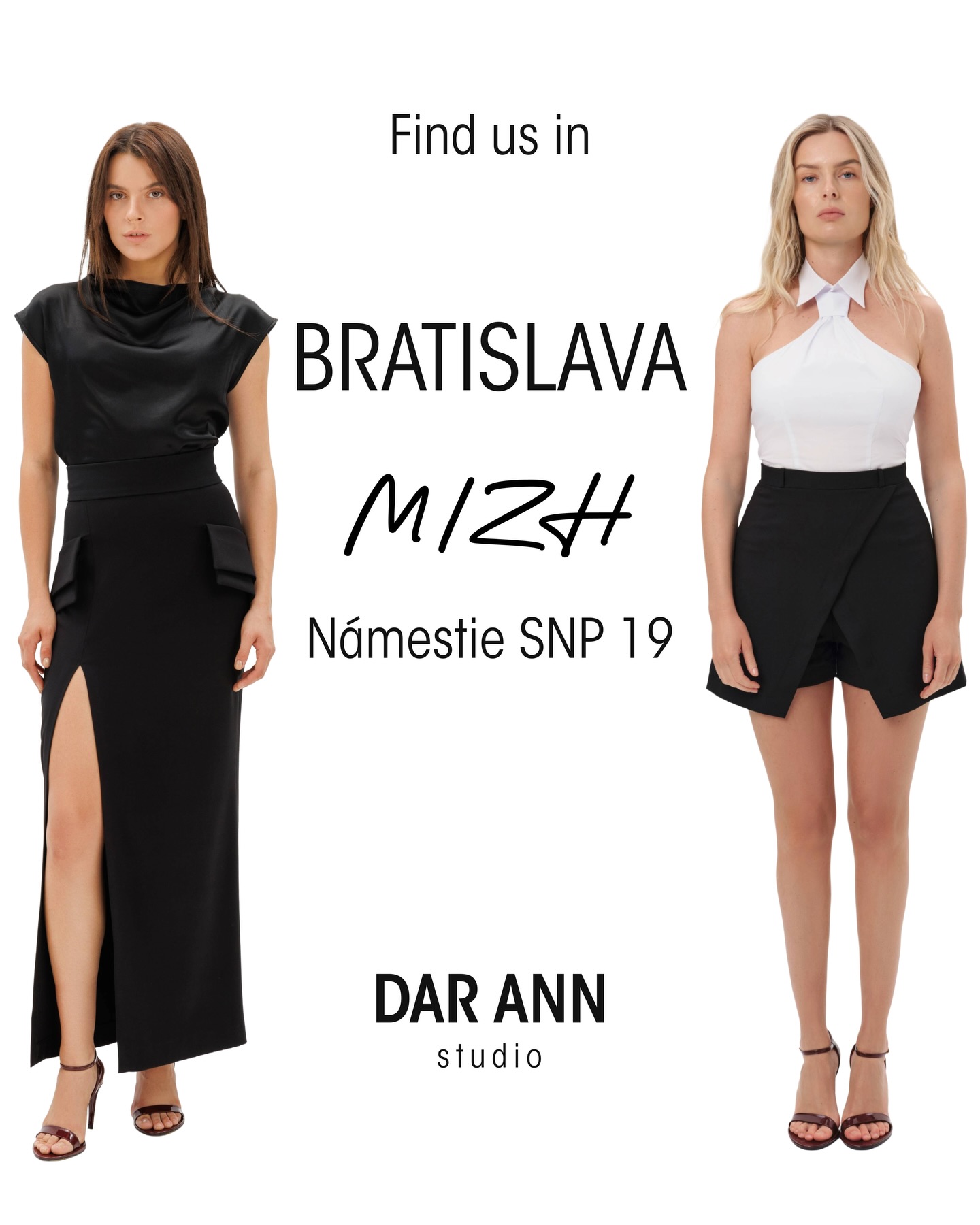📍 New Location Alert!
DAR ANN Studio is now represented in Bratislava at the curated @mizh_btq showroom.
Step in, explore, and experience our pieces in person. ✨