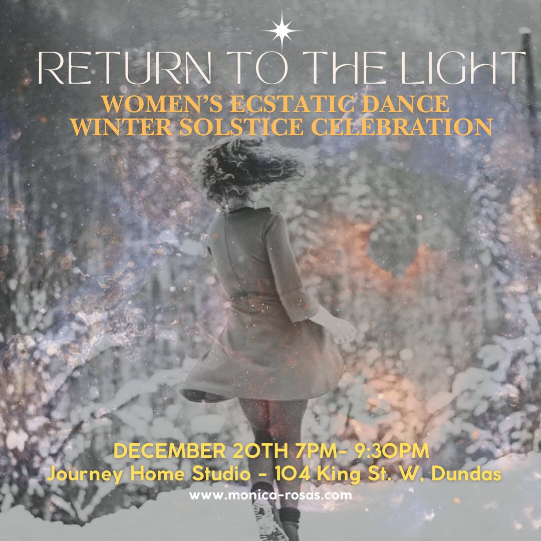 I CAN’T BELIEVE IT 🤯… already more than half of our spaces are already sold, and just getting around to posting about it publicly, now!! Feeling so incredibly grateful for the beautiful community we have been growing … slowly … step by step, season by season … 🍃✨💦
I am looking forward to gathering with other women, in reverence to our dear planet earth and cosmos, after a tough season of losses and deep learnings for me - part of this latest trip around the sun ☀️
To share …
To reflect…
To move …
To transform …
To let go …
To 🔥RETURN TO THE LIGHT 🔥
Would you like to join us?
This one is in person ❤️
See 🔗 in bio for more info.
#wintersolstice2025
#womenecstaticdance
#dundasont
#womenhamilton