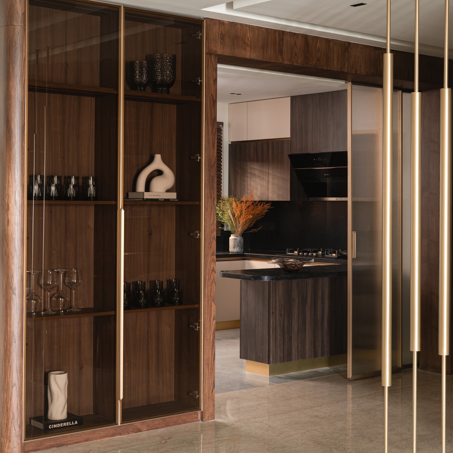 ✨ Where craftsmanship meets contemporary luxury ✨
A seamless blend of warm wood tones, glass accents, and brushed gold highlights—curating a space that feels both sophisticated and intimate.
Designed to elevate everyday living with style, function, and timeless detail. 🥂
#AlmaInteriors #InteriorDesign #LuxuryInteriors #ModernLuxuryHomes #InteriorStyling #KitchenDesign #HomeInspiration #InteriorGoals #WoodInterior #GlassCabinet #LuxuryLiving #ElegantSpaces #ContemporaryDesign #DesignDetails #InteriorDecor #HomeDesign #LuxuryHomesQatar #InteriorArchitecture #WarmMinimalism #highendinteriors