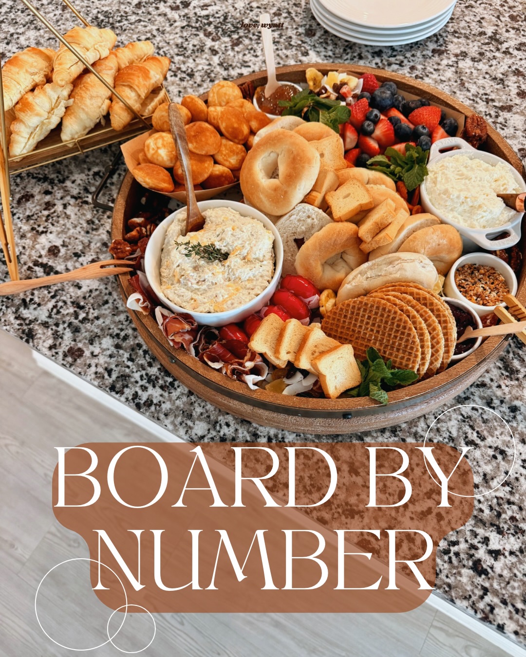 ‘Lil brain tickler for ya! 🔢
Ingredients used and where to buy them below!
⬇️⬇️⬇️
Let me know if you want to see more of these!
1. Belgian Boys mini pancakes, bulk from Costco
2. Dalmatia’s fig jam, from central market
3. Tropical trail mix, from Aldi’s
4. Strawberries & blackberries, from Whole Foods
5. Mini bagels from Aldi’s
6. Glazed bourbon pecans, from World Market
7. Sassy Scotty chicken salad from Chicken Salad Chick (the bride’s fave!)
8. Babybel cheese from central market
9. Whipped cream cheese from Whole Foods
10. Everything bagel seasoning, bulk from Costco
11. Homemade raspberry jam
12. stroopwafels from Whole Foods
13. Mini toasts from Whole Foods
14. Spec Italiano proscuitto (think the best bacon of your life!) from Aldi’s
@costco
@aldiusa
@wholefoods
@central_market
@chickensaladchick @dalmatia_spreads @stroopclub @belgianboys @babybelus
#boardbynumber #brunchboard #brunchy chickensaladchick customplatter bougiebreakfast