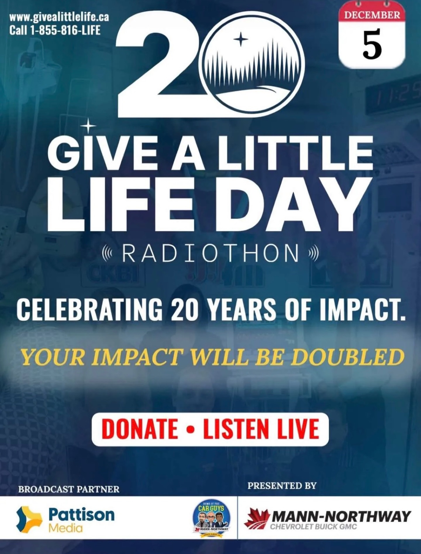 We’re excited to celebrate Give A Little Life Day, the largest annual healthcare fundraiser in Prince Albert and area, and a powerful example of what our community can achieve when we come together with compassion and determination.
For two decades, this event has brought thousands of people from Prince Albert and the surrounding region together in support of local healthcare. With more than $9 million raised, Give A Little Life Day has helped purchase hundreds of vital medical tools for the hospital, including NICU incubators, infant warmers, surgical instruments, diagnostic equipment, and comfort items that support patients and families during challenging times.
This year marks a special milestone, the 20th anniversary of Give A Little Life Day. The impact of this celebration year will be remarkable: funds raised will go toward the opening of the new hospital tower, a landmark project that will transform healthcare for our region.
Your contributions will help equip the new tower with:
• State-of-the-art surgical technology
• Enhanced maternity and NICU facilities
• Cutting-edge diagnostic equipment
• Improved mental-health resources
The Parkside Community Club is honored to join the community in supporting this important event and the outstanding efforts of the Boreal Healthcare Foundation, with a $1,000 donation!
Strong healthcare supports strong families, and we’re grateful for every contribution that helps create a healthier tomorrow for northern Saskatchewan.