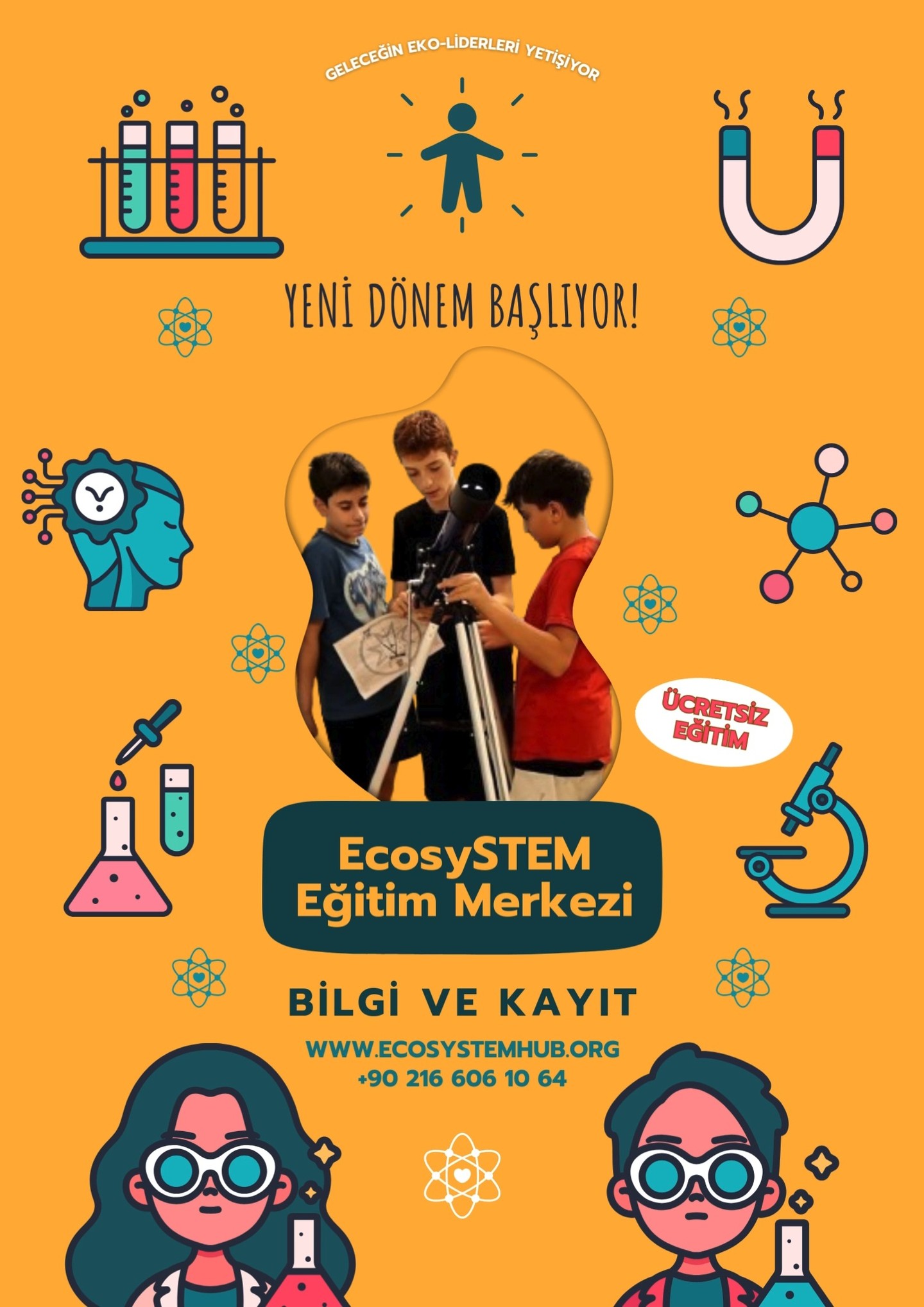 🏨EcosySTEM Eğitim Merkezi, ücretsiz eğitimleriyle çocukların doğayı ve bilimi eğlenerek keşfetmeleri için kapılarını açıyor!🎉
📍 Yer: Kadıköy Rasimpaşa Mahallesi, EcosySTEM Eğitim Merkezi
💚 Eğitimler: Doğa temelli, uygulamalı, ücretsiz
📞 Bilgi: +90 216 606 10 64
📋 Kayıt: https://forms.gle/z9qb6hDZd4Jmnef7A
📩 Bize ayrıca @ecosystemhub üzerinden DM yoluyla ulaşabilirsiniz.
#EcosySTEM #IDEAUniversal #ÇevreEğitimi #STEM #Sürdürülebilirlik #Kadıköy #ÇocuklarİçinBilim #EğitimMerkezi #AvrupaBirliğiBaşkanlığı #blackseabasin #rasimpasamuhtarligi #kadikoybelediyesi #interregnext #interregnextbsb #avrupabirliğibaşkanlığı #avrupabirliğiprojesi #ecosystemhub #stemeducation #robotik #kadıköyçevrefestivali #kadıköybelediyesi #geleceginekoliderleri #ekoliderler #blackseabasin #enviromentaleducation #çevrefarkındalığı #kadıköy #yeldeğirmenimahallesi