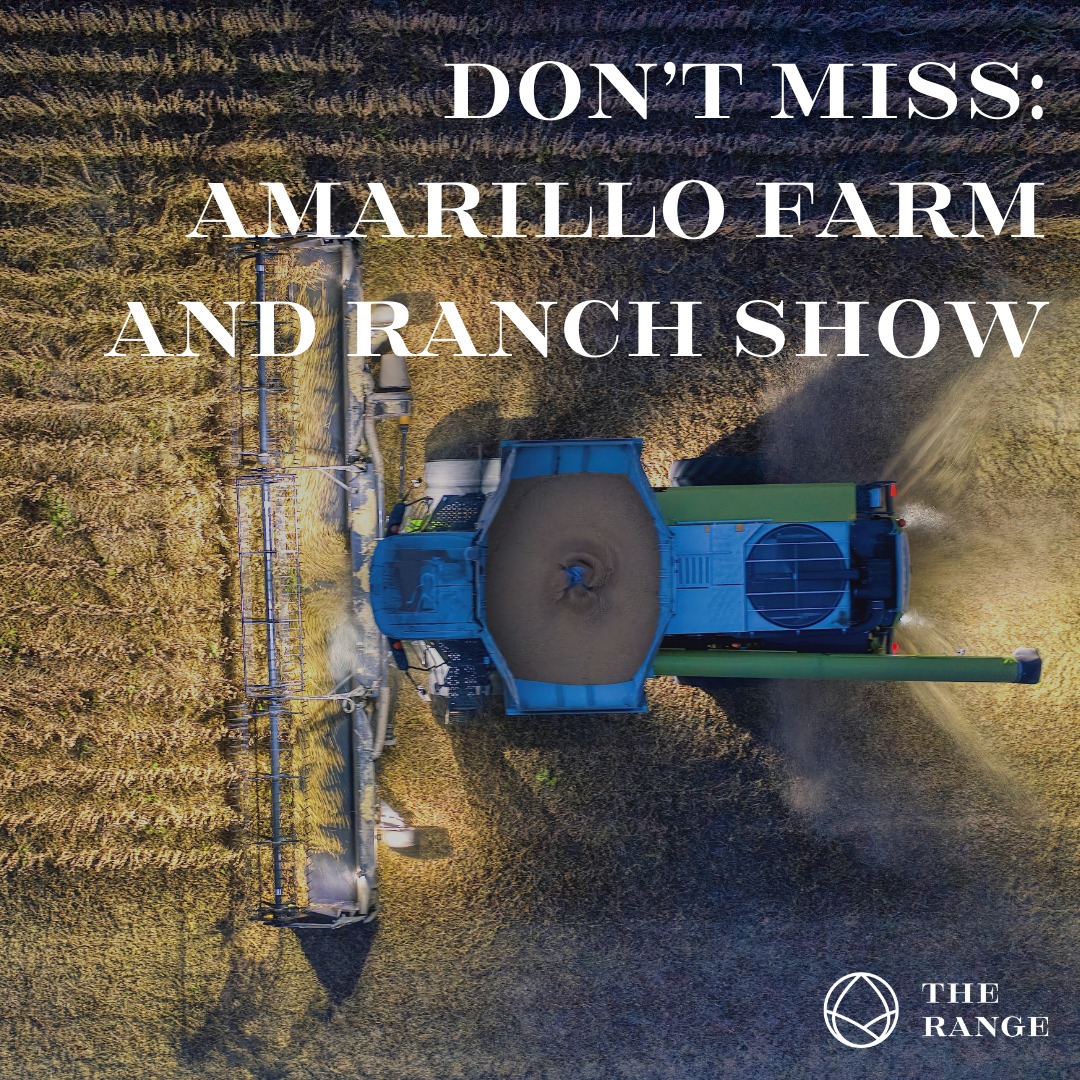 It’s a big week for ag in Amarillo. The annual Amarillo Farm and Ranch Show kicks off tomorrow and runs through Thursday. It’s one of the best places to connect with producers, learn about the latest innovations, and share ideas on how we can keep our ag industry strong for the long haul. Visit their website (link in bio) to learn more. #TheRANGE #PanhandleAg #FarmandRanchShow